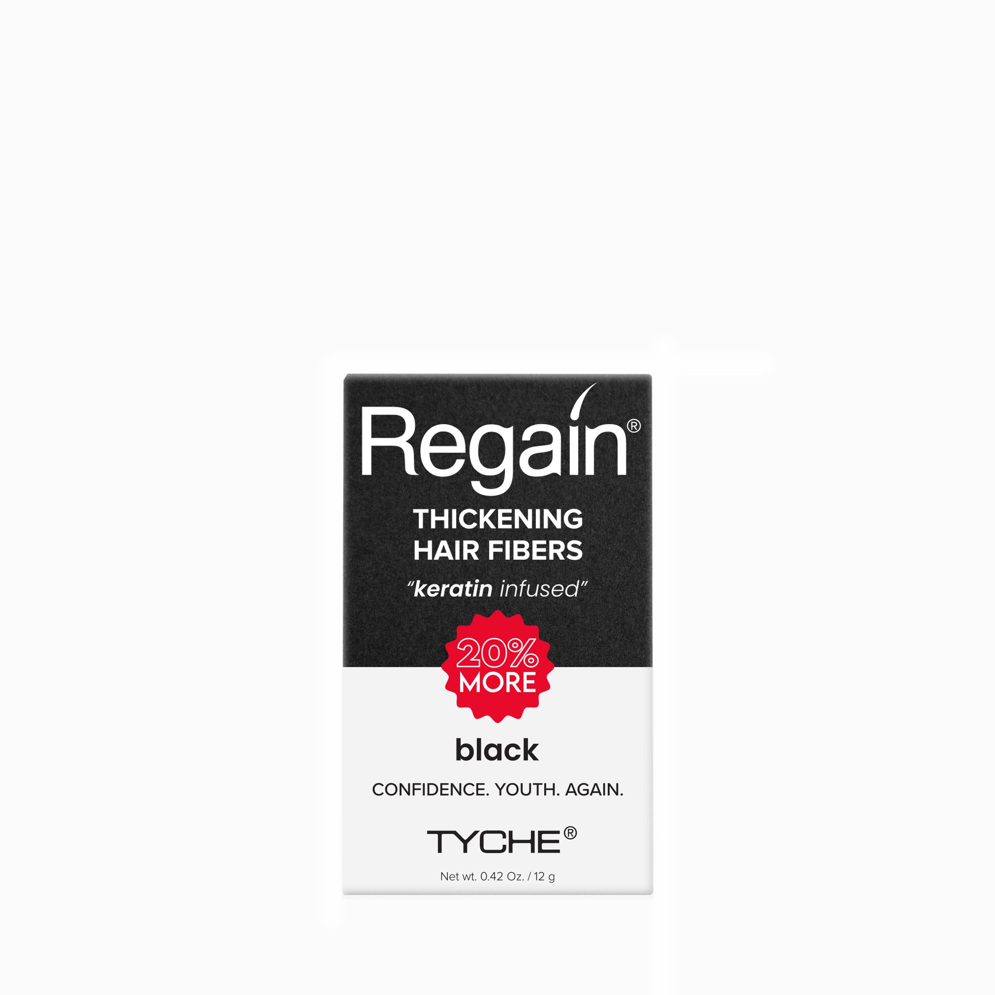 Thickening Hair Fibers – Black (Keratin Infused)