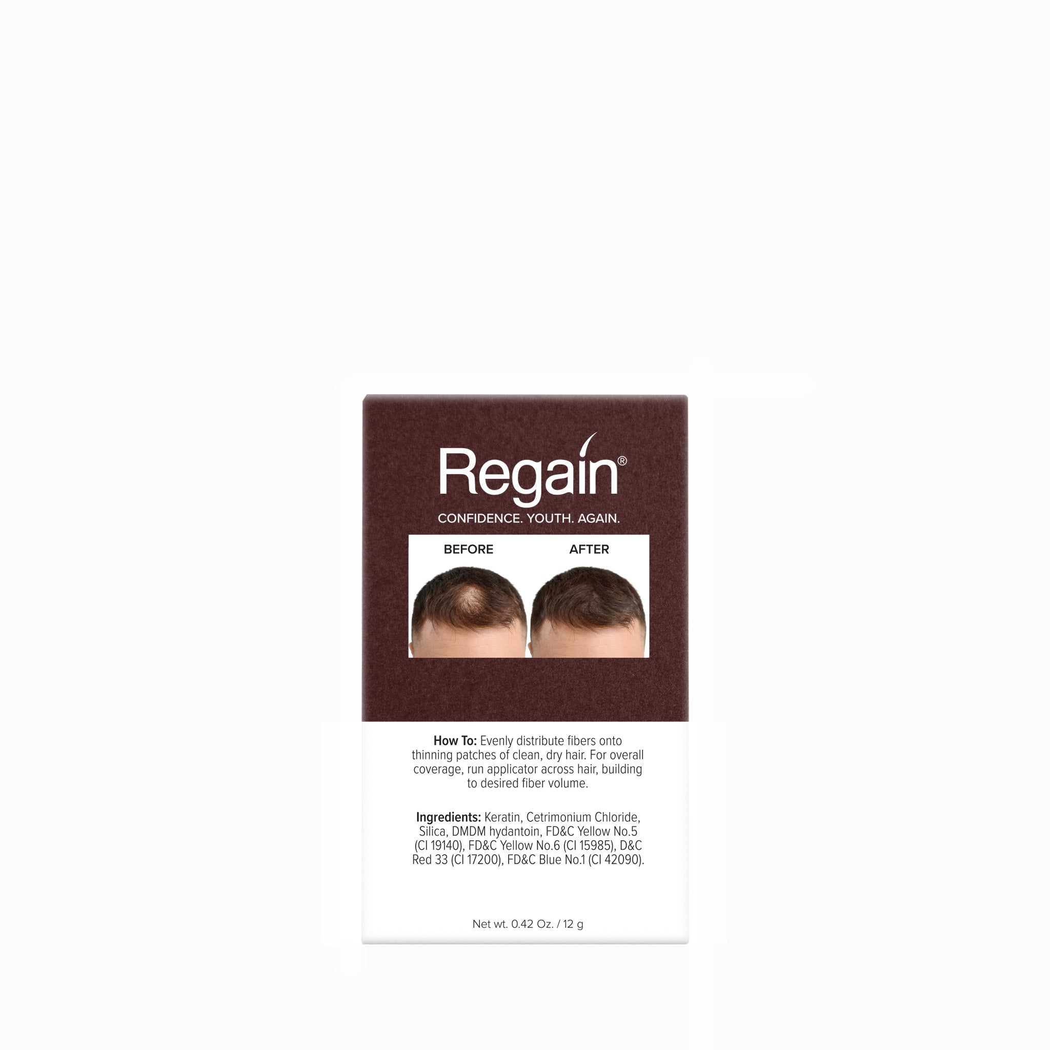 Thickening Hair Fibers – Brown (Keratin Infused)