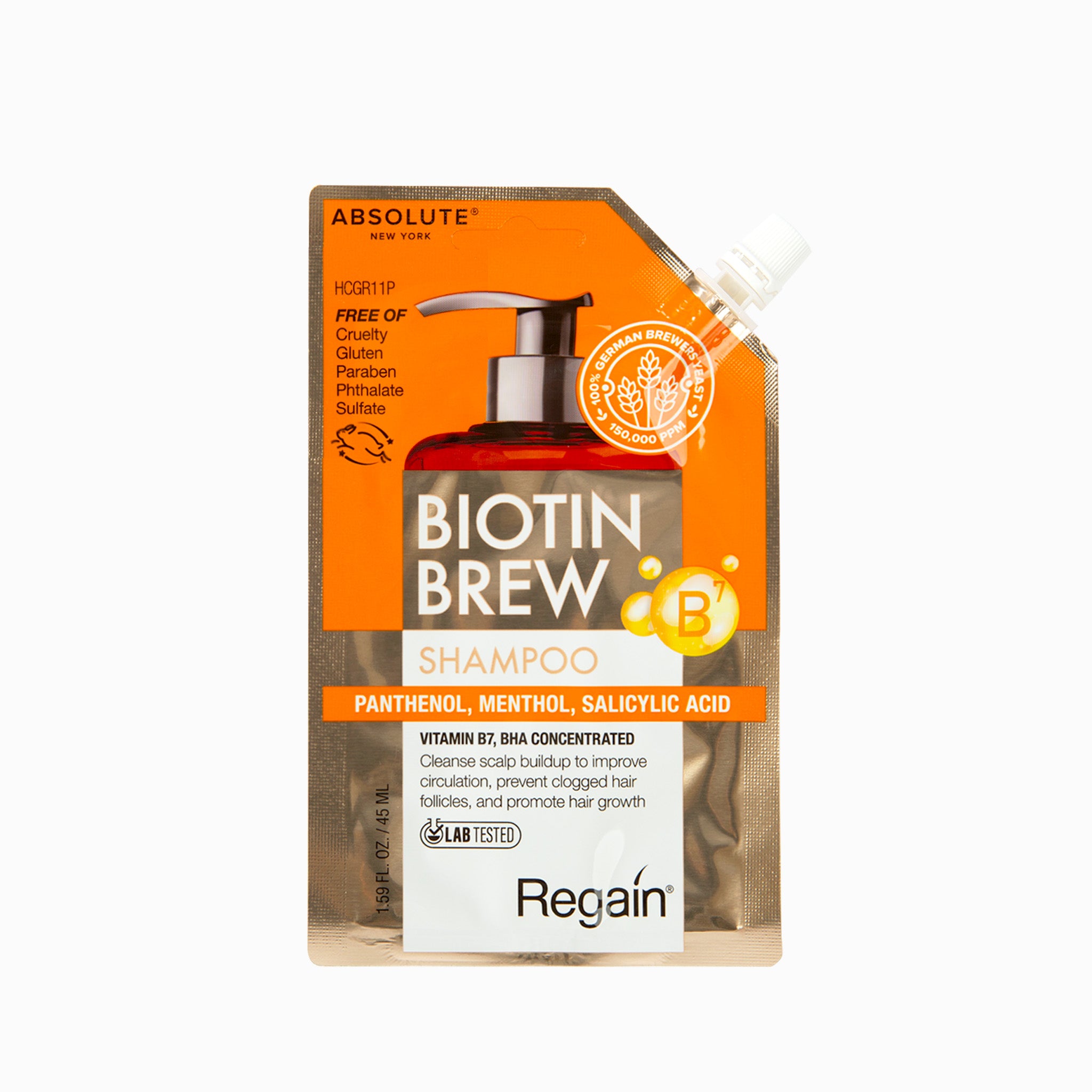 Regain Biotin Brew Shampoo Pouch