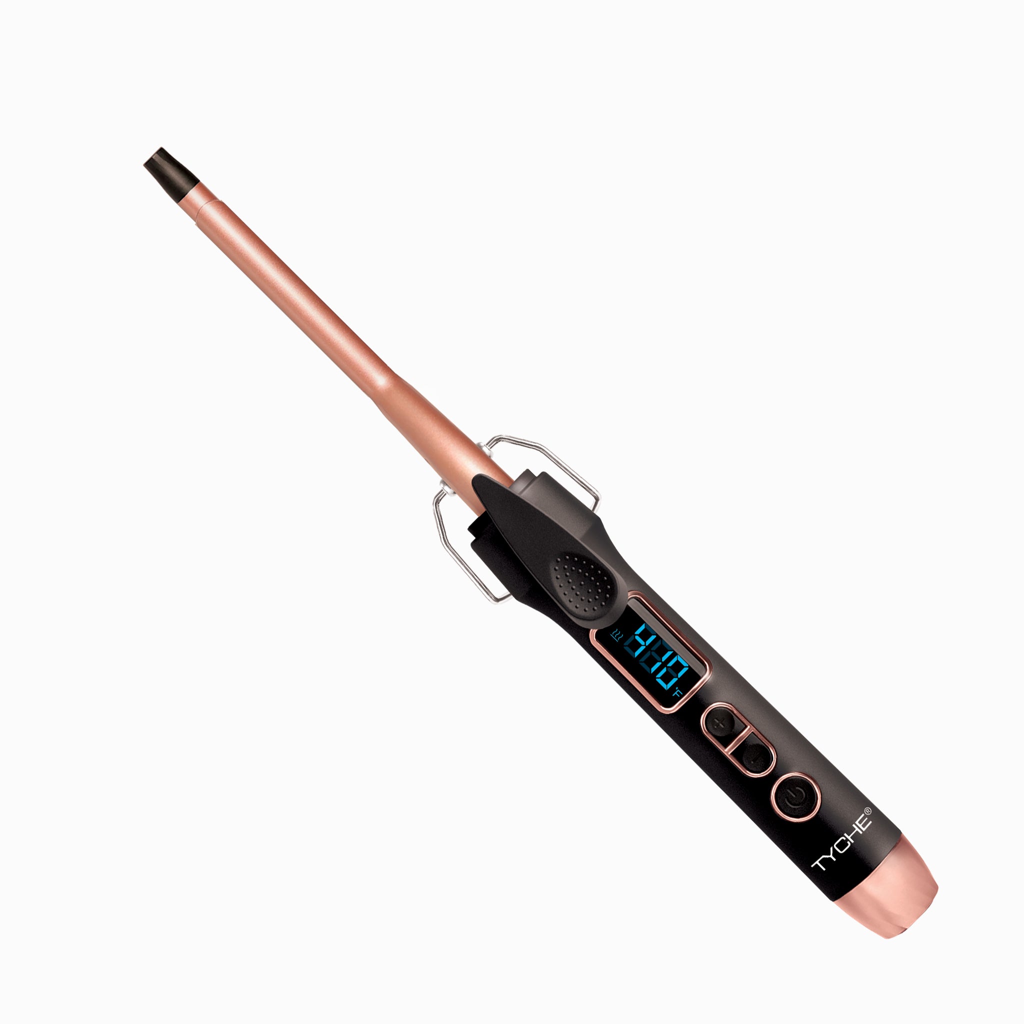 Professional Ceramic Curling Iron, adjustable heat settings, LED