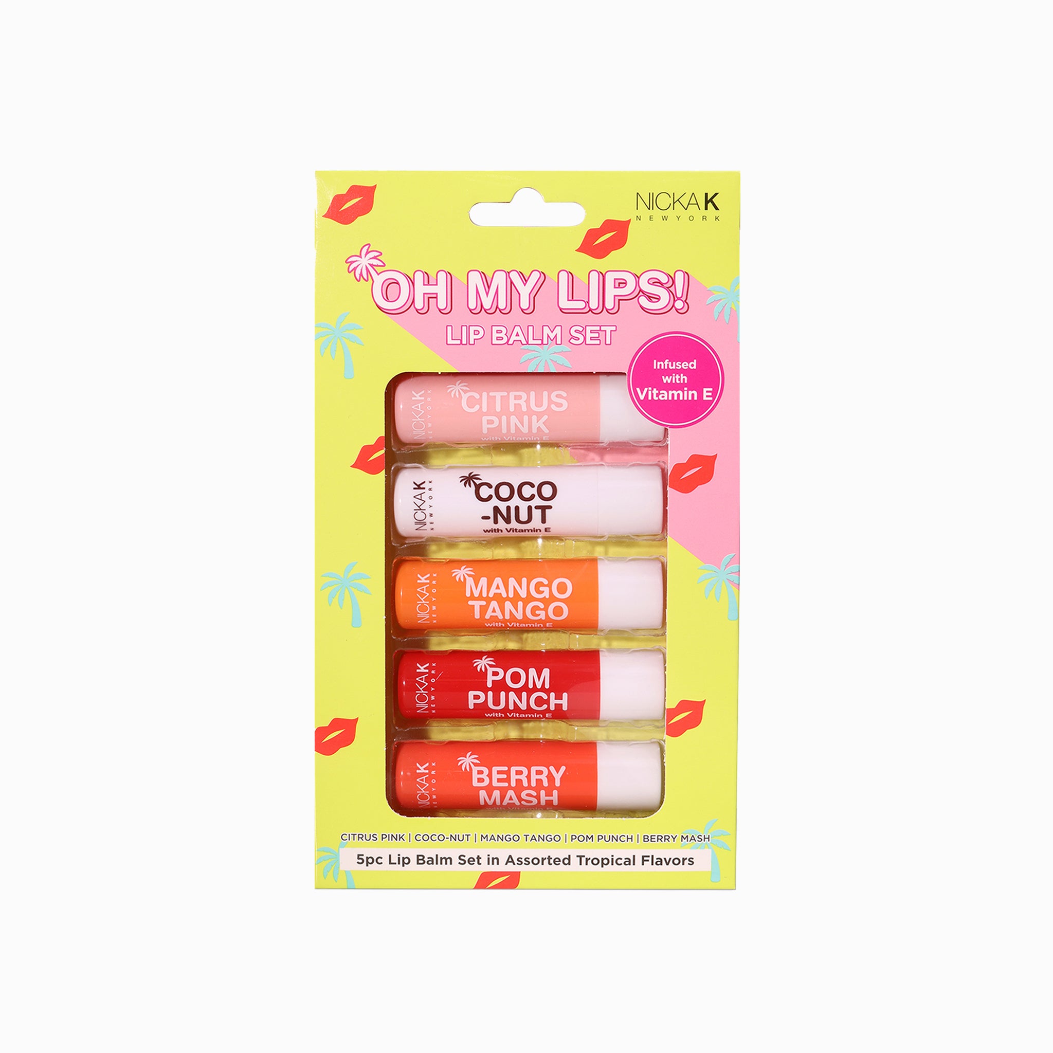 Oh My Lips! Lip Balm Set – NICKA K NEW YORK