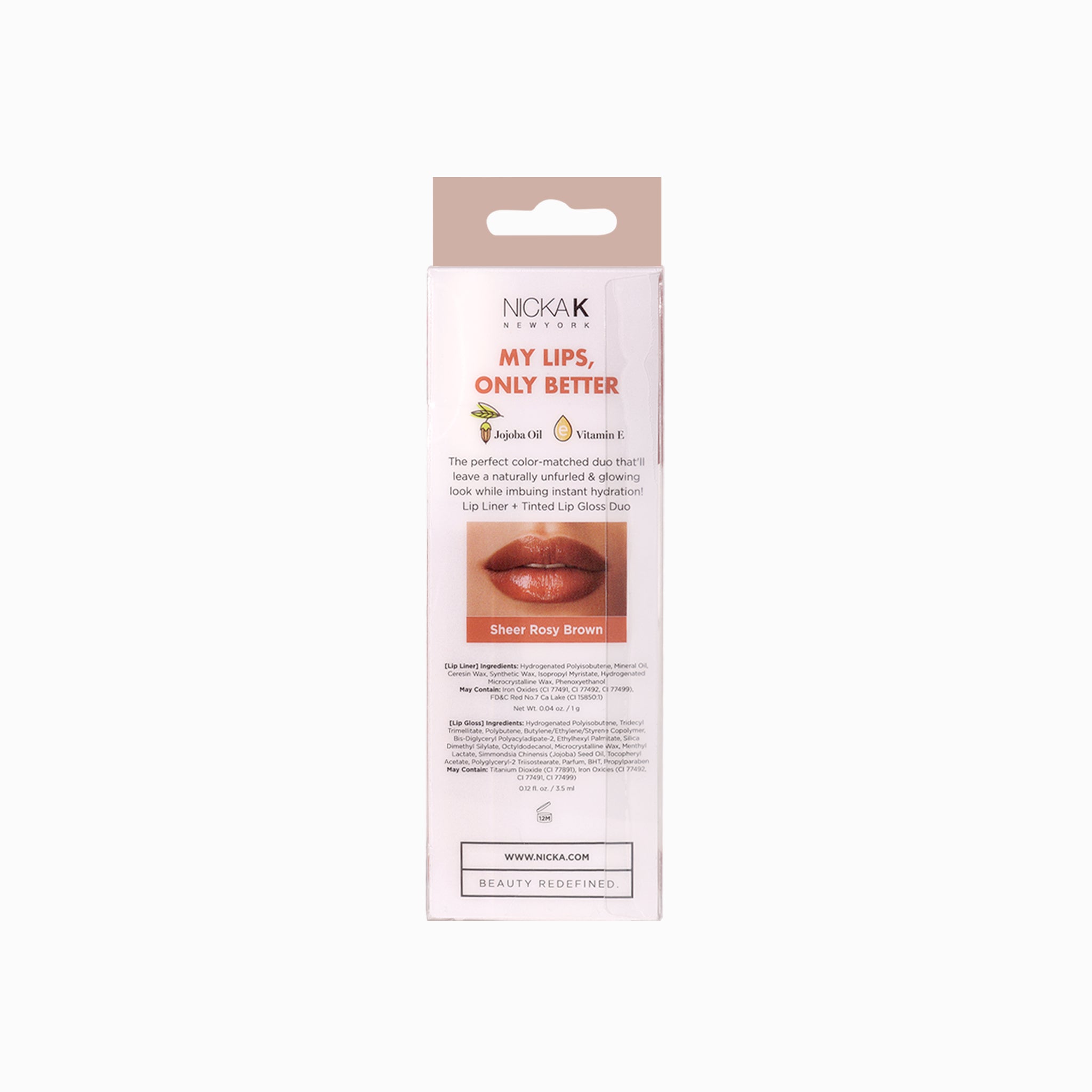 My Lips, Only Better : Sheer Rosy Brown