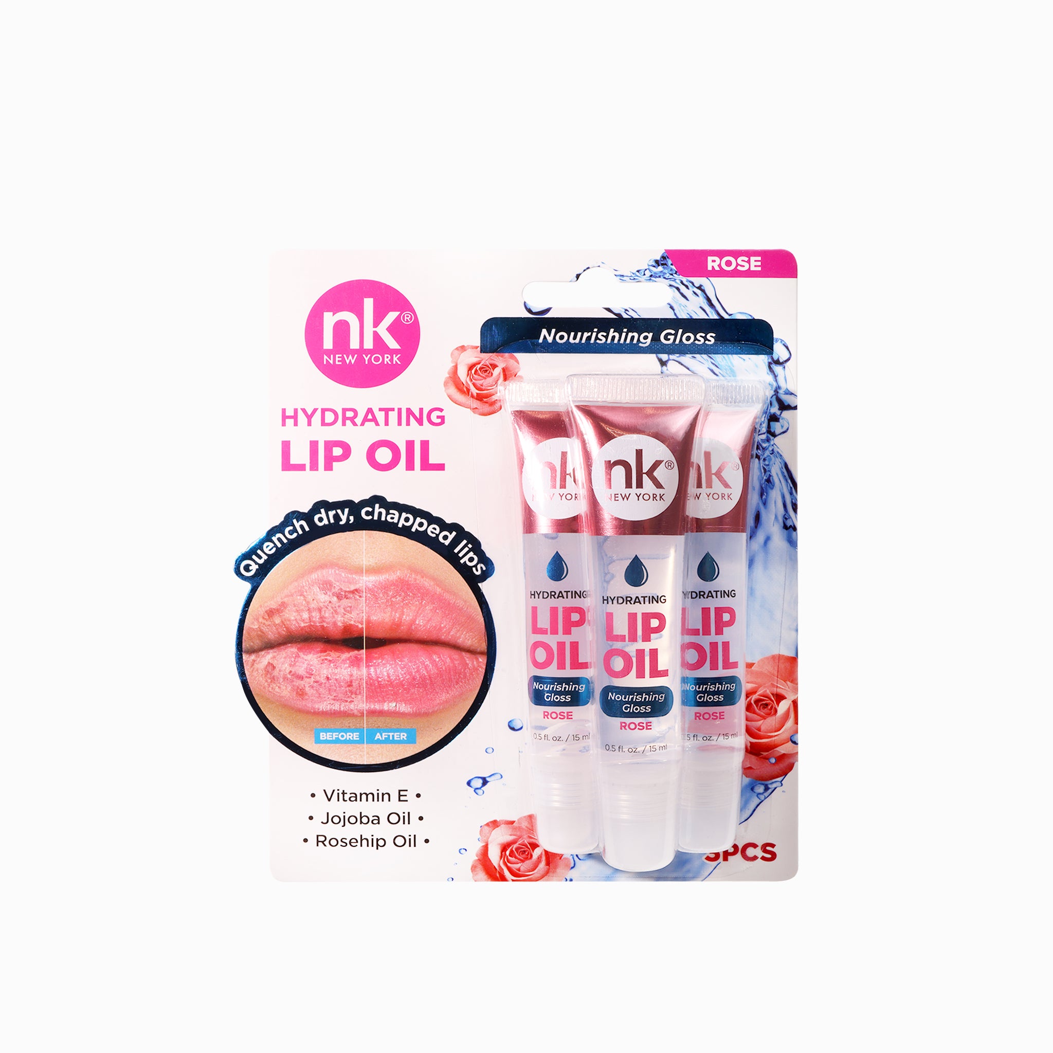 Hydrating Lip Oil. - Rose