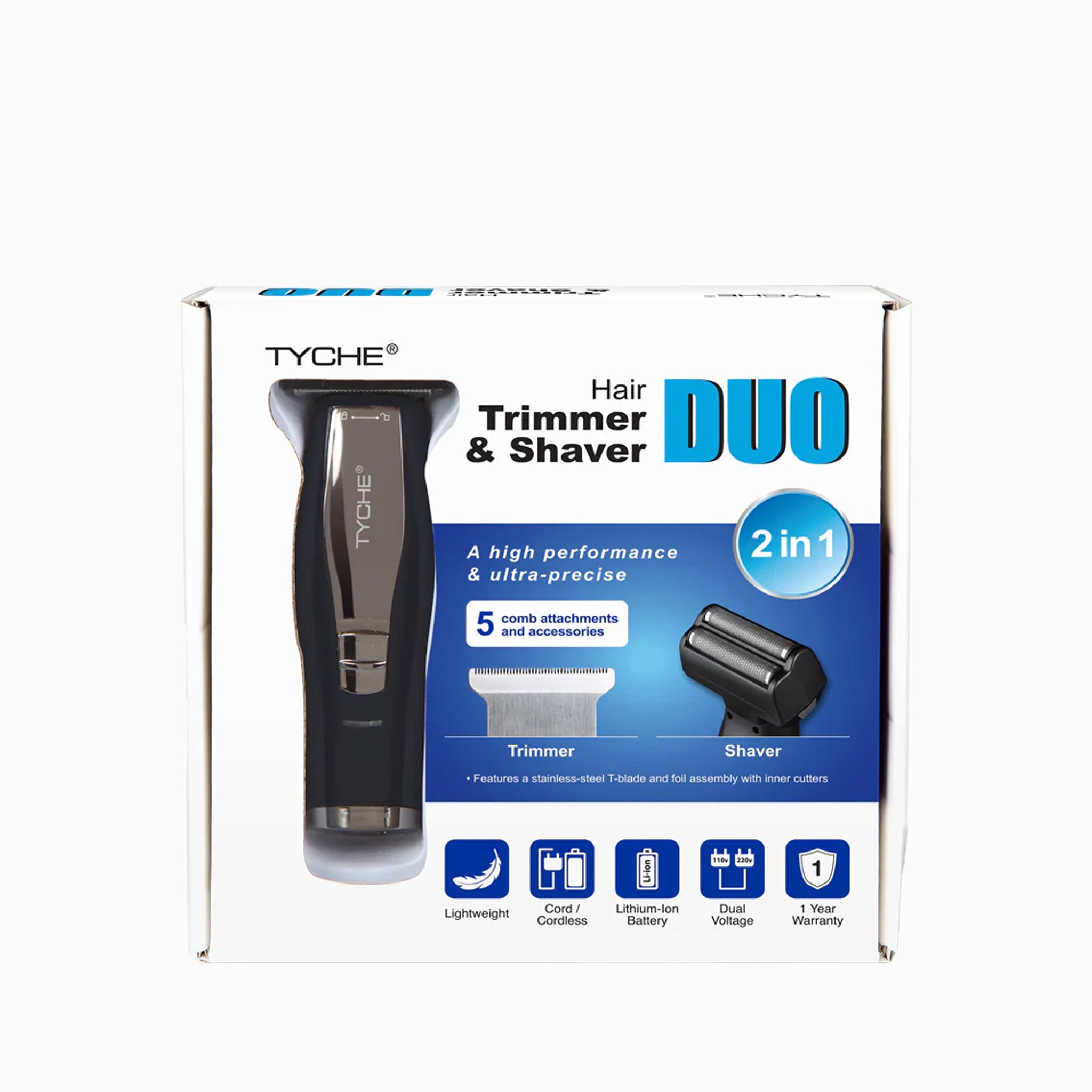 Tyche Duo Hair Trimmer & Shaver – NICKA K NEW YORK