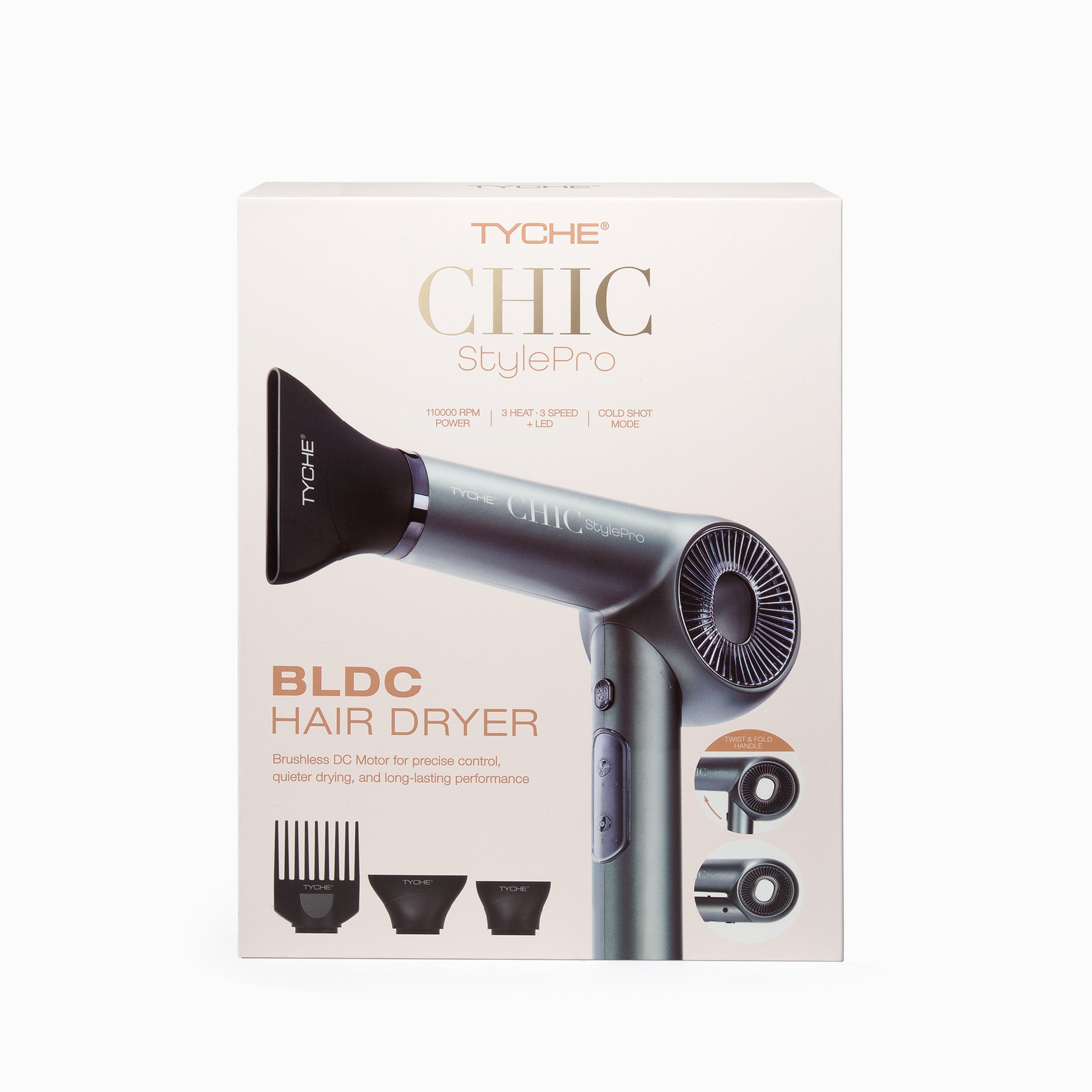 BLDC Hair Dryer - Chic Style Pro