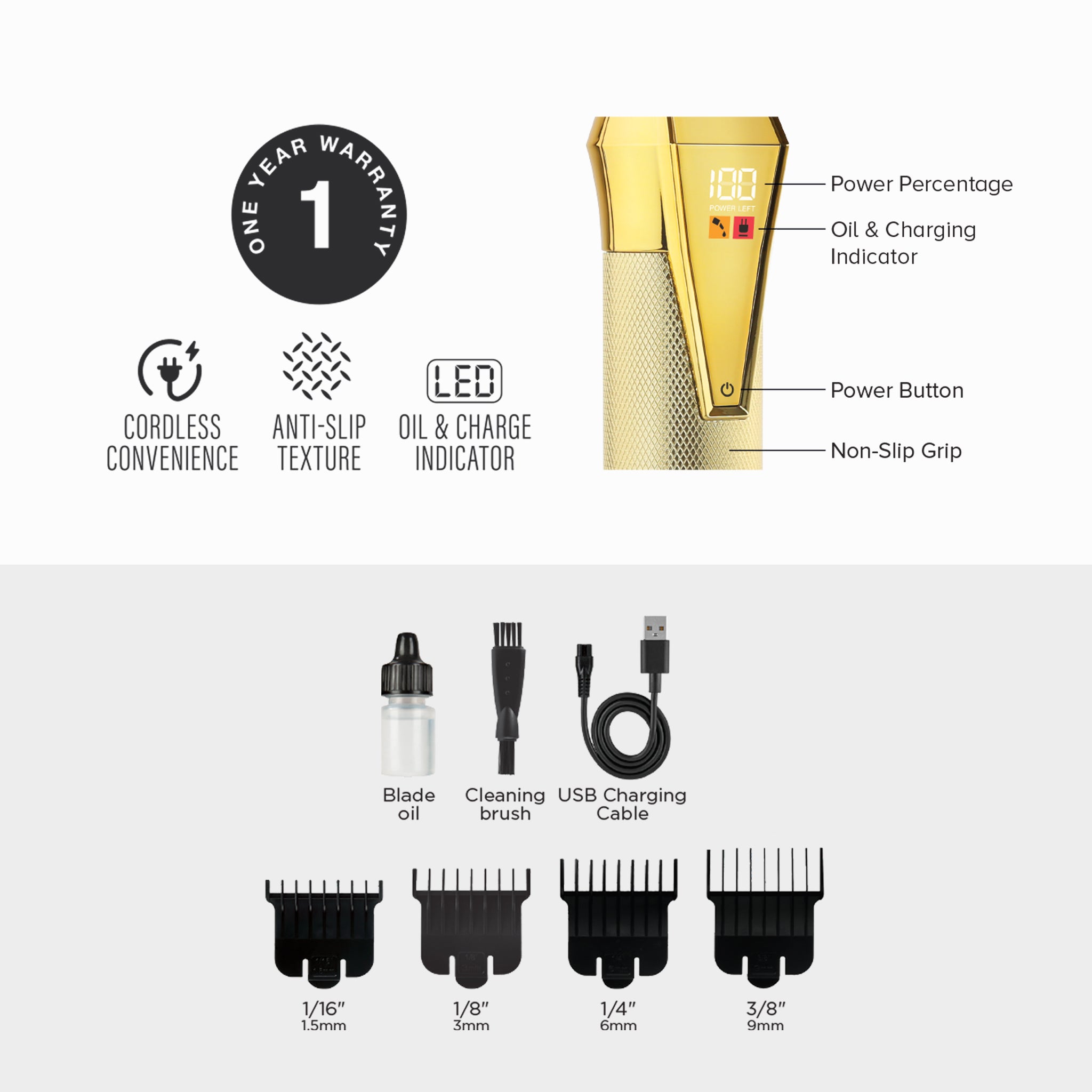 Cordless Hair Trimmer