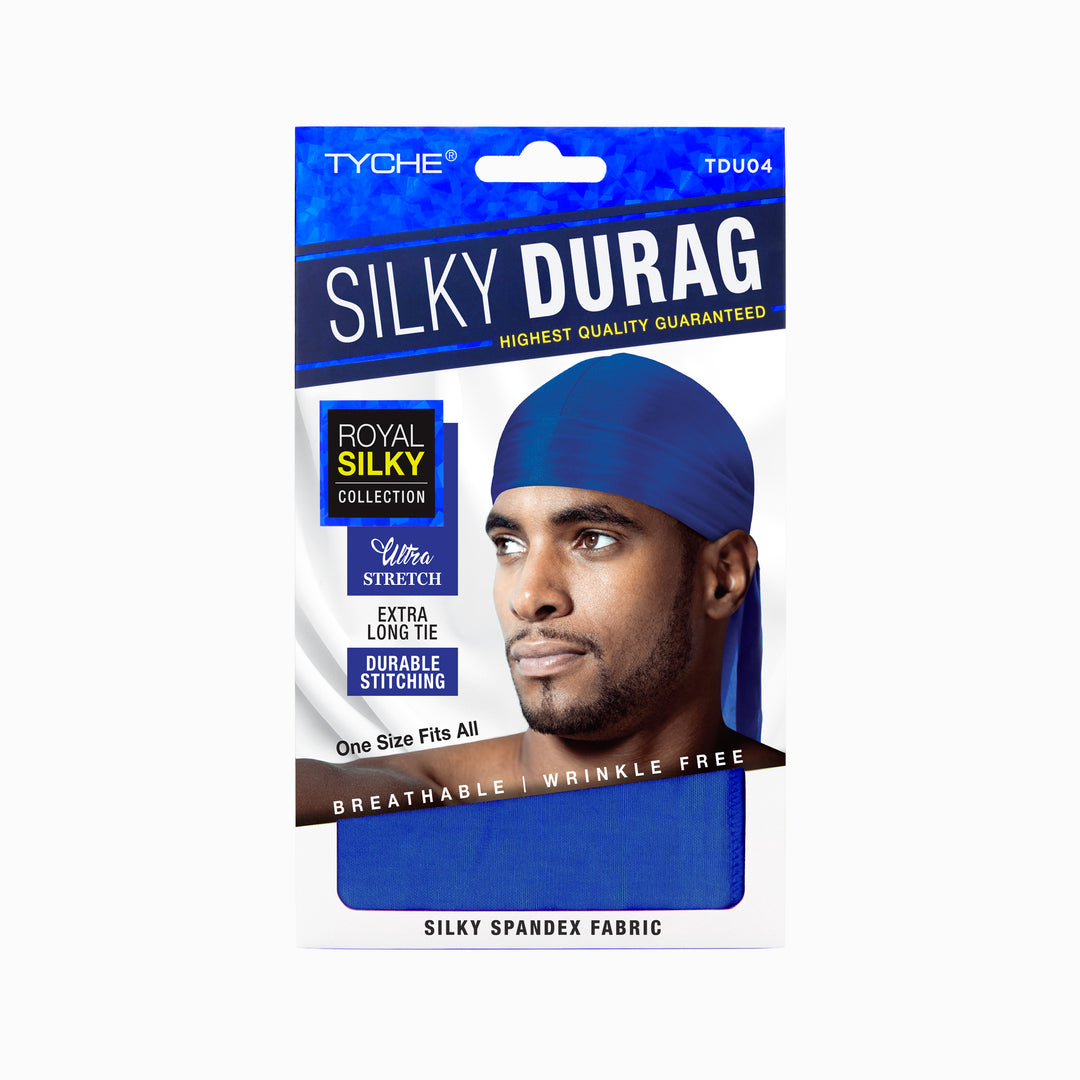 Silky Durag | Durags by NIcka K - TDU04 BLUE