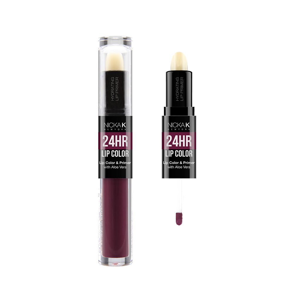 24HR Lip Color | Lip Color & Primer with Aloe Vera Accessories | Lips by Nicka K - NDL04