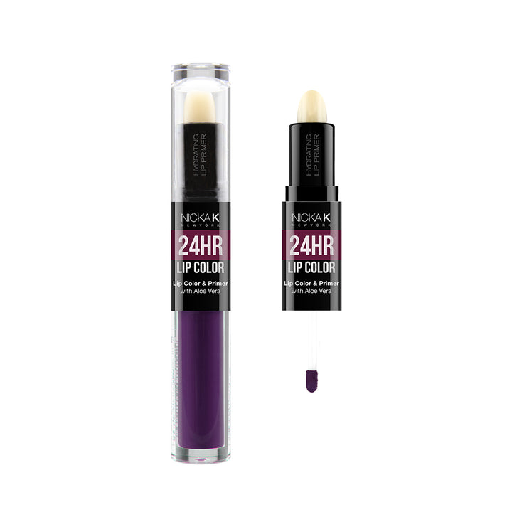24HR Lip Color | Lip Color & Primer with Aloe Vera Accessories | Lips by Nicka K - NDL14