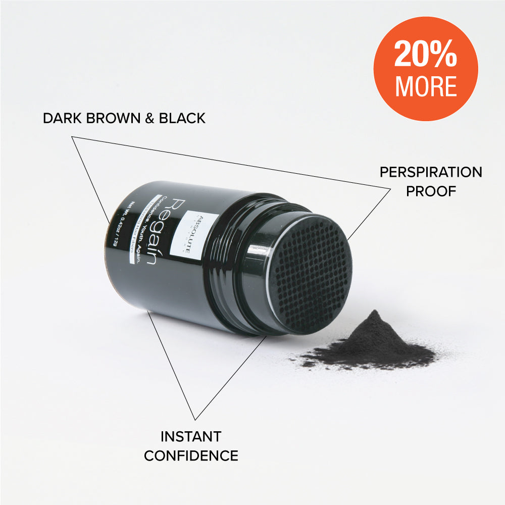 Thickening Hair Fibers – Black (Keratin Infused)