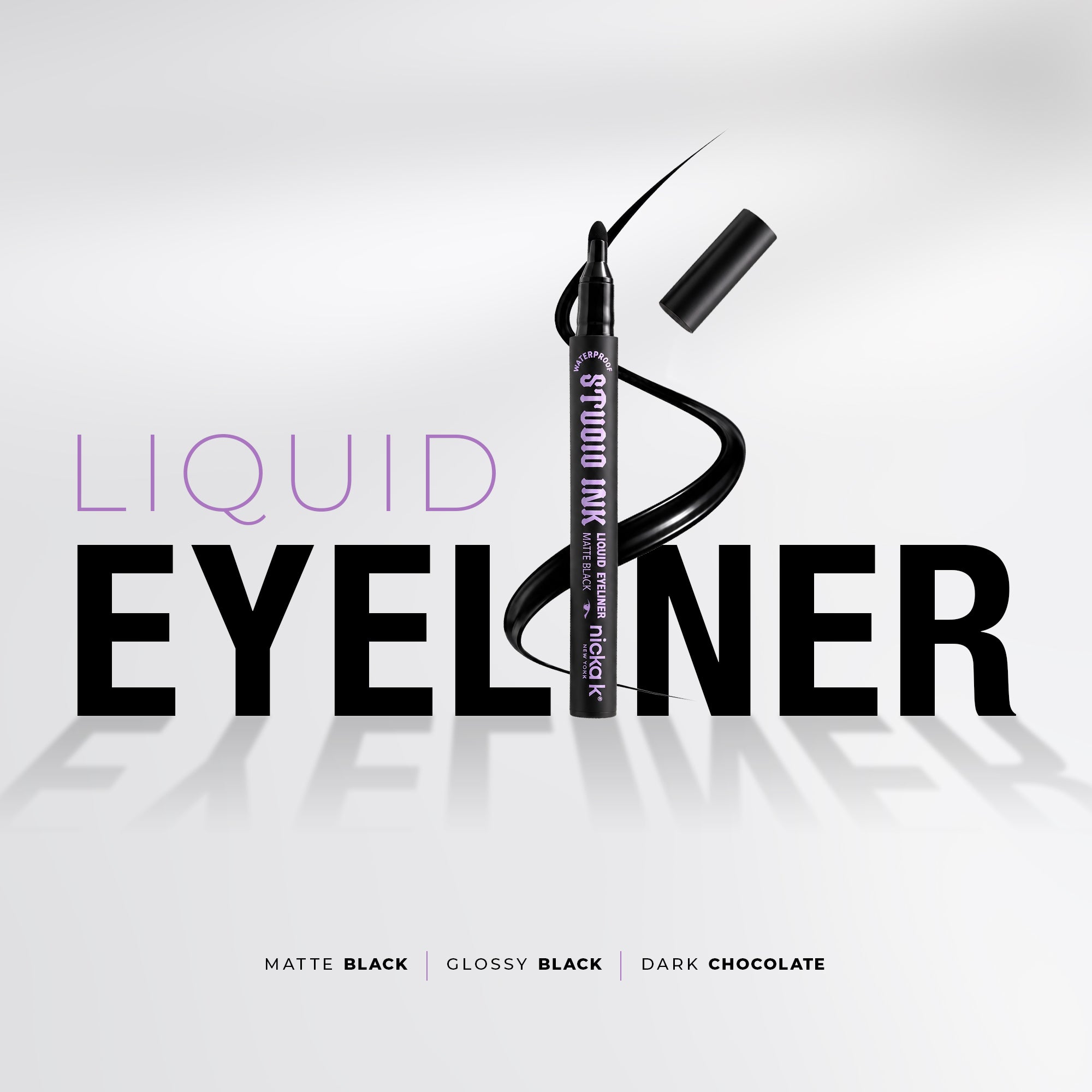 Studio Ink Waterproof Liquid Eyeliner