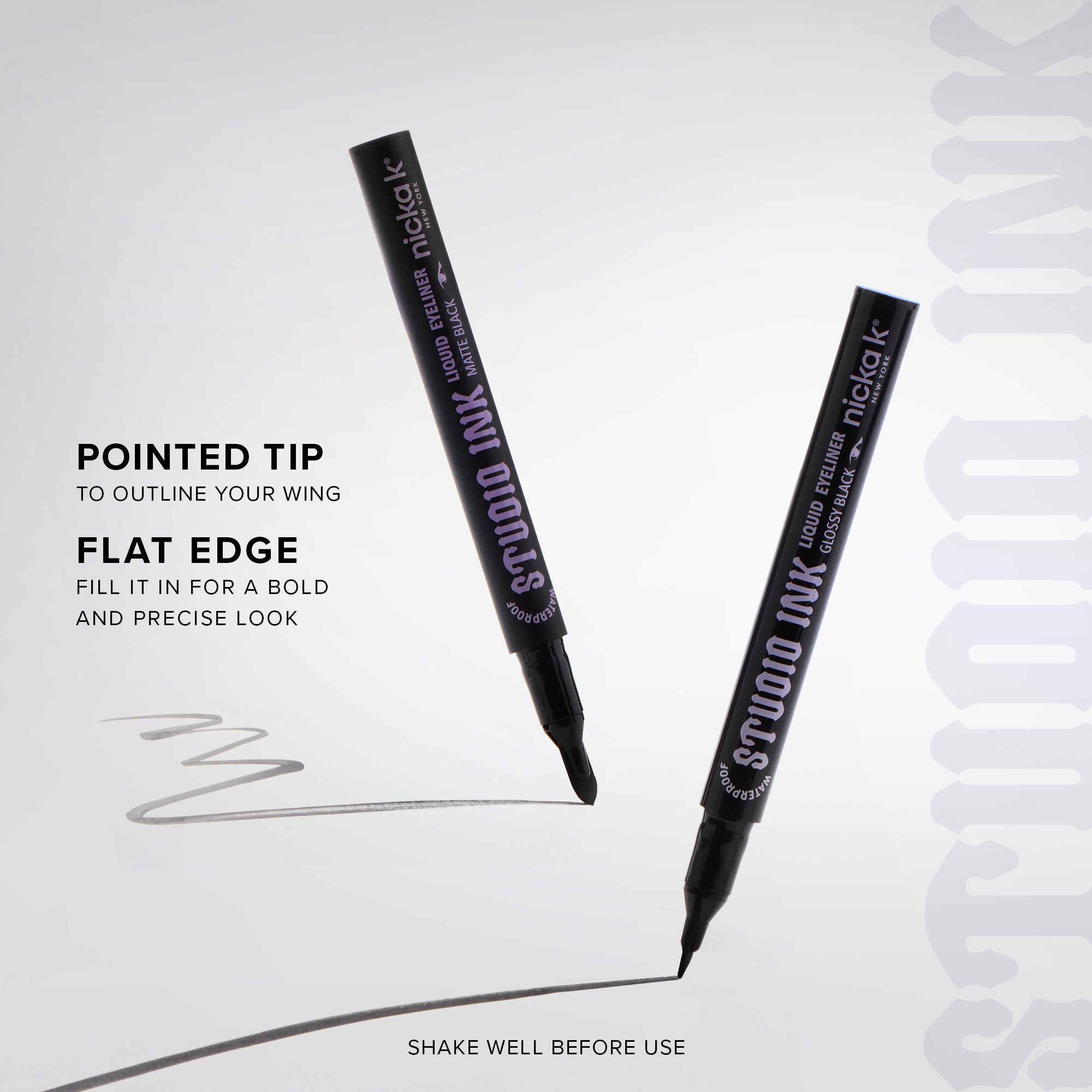 Studio Ink Waterproof Liquid Eyeliner