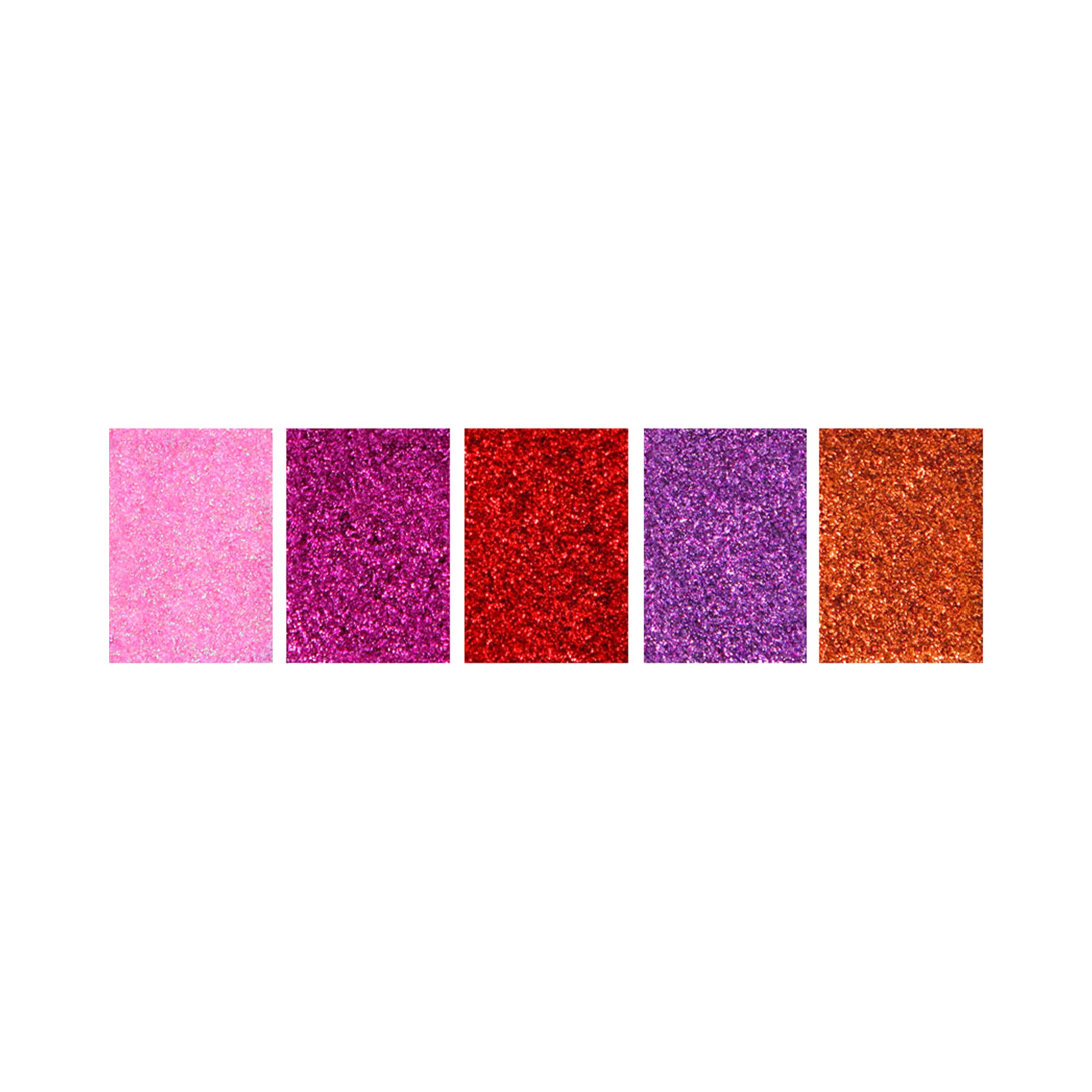 Glitter Makeup Palette – Love Sparks, shade swatch