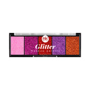 Glitter Makeup Palette – Love Sparks, top view