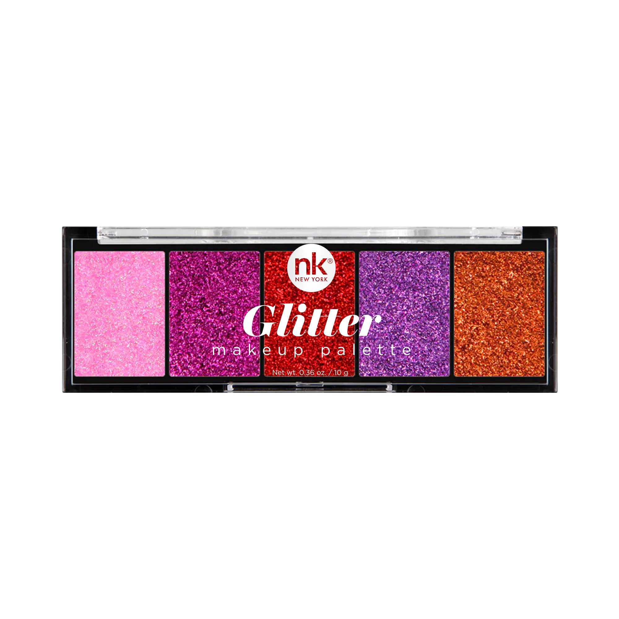 Glitter Makeup Palette – Love Sparks, top view