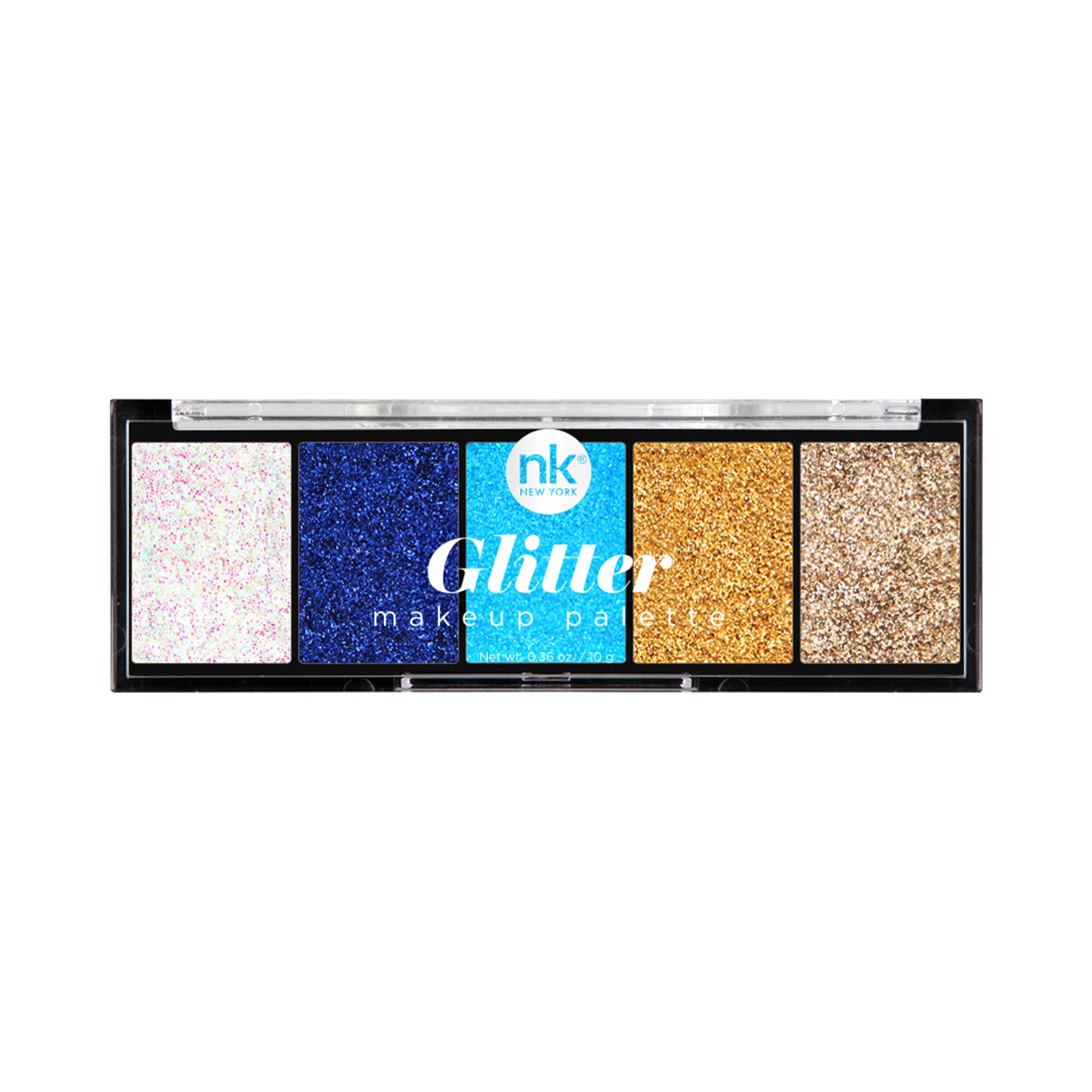 Glitter Makeup Palette – Starry Nights, top view