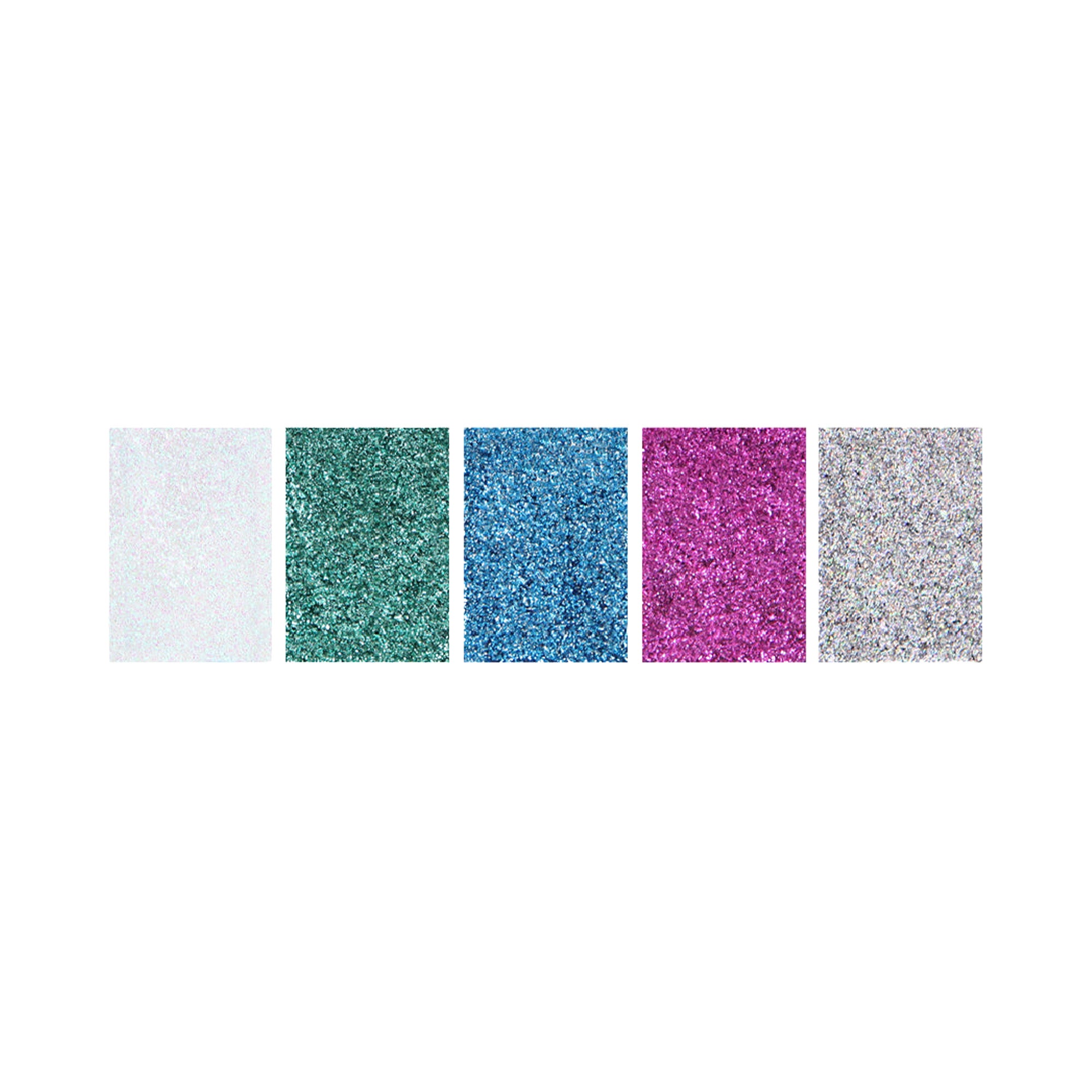 Glitter Makeup Palette – Electro Pop, shade swatch