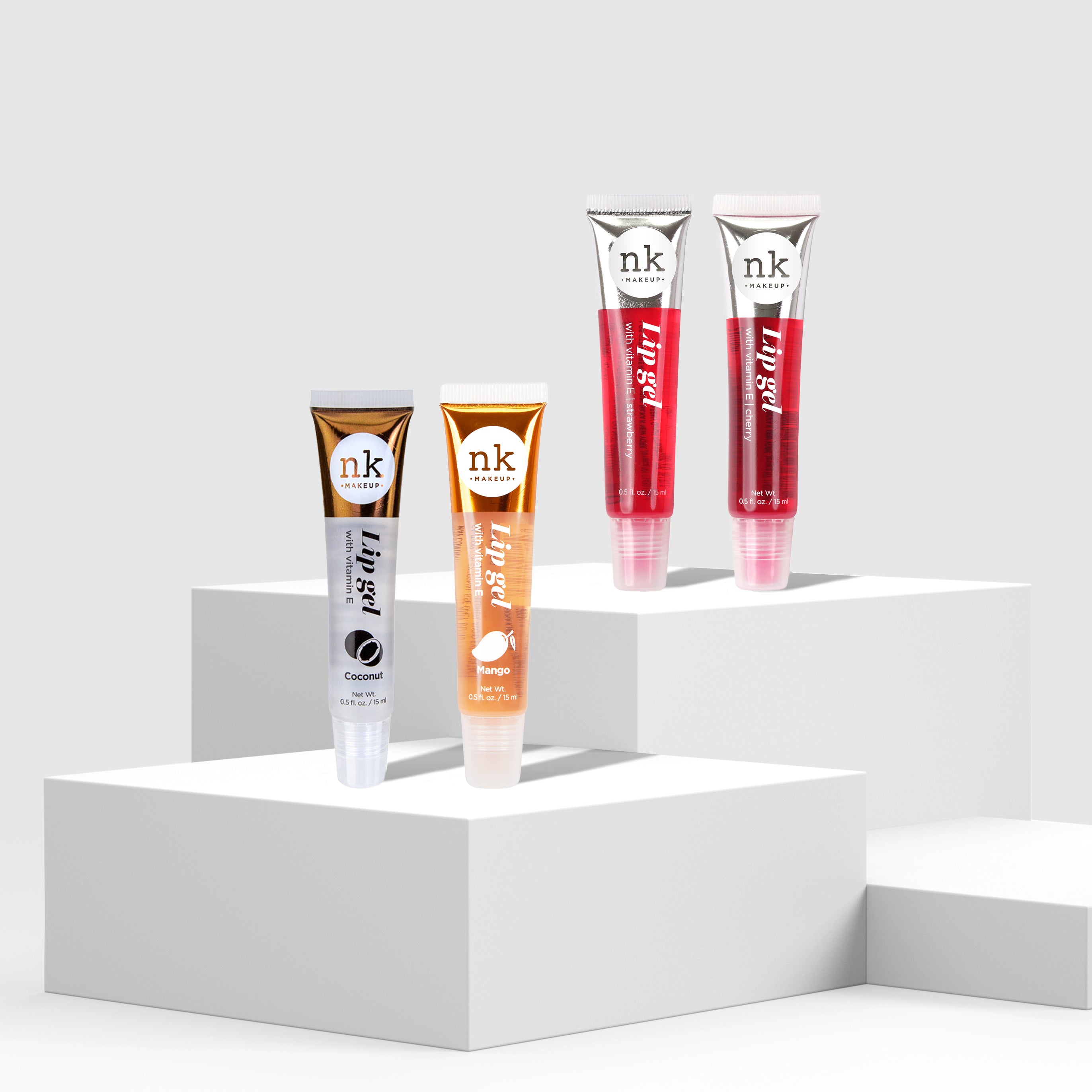 Fruit Addict Lip Gels - 4 Pcs