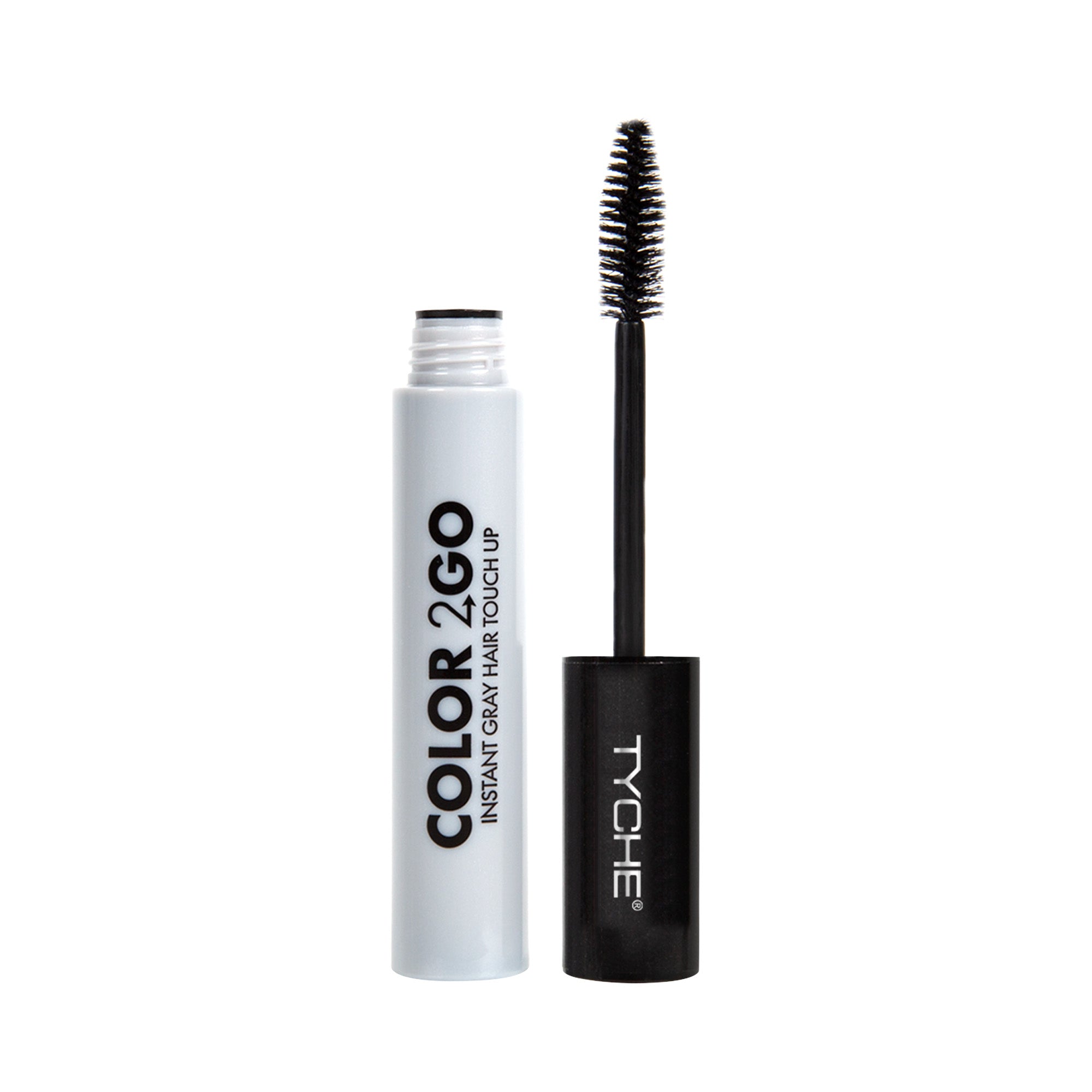 Color 2 Go - Instant Root Touch Up Hair Mascara – Jet Black, open product