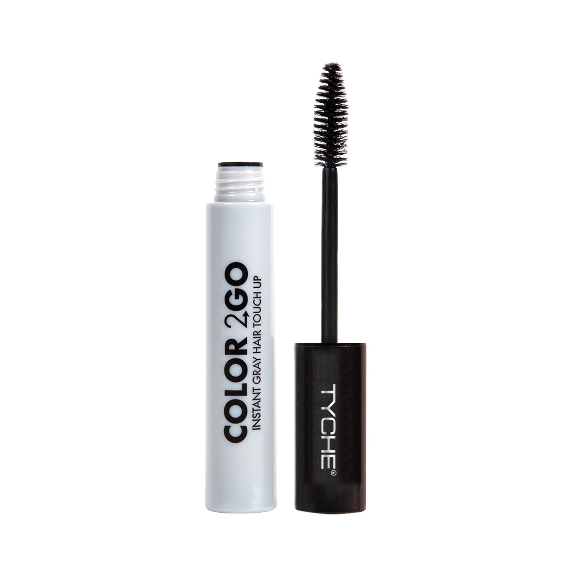 Color 2 Go - Instant Root Touch Up Hair Mascara – Black, open product