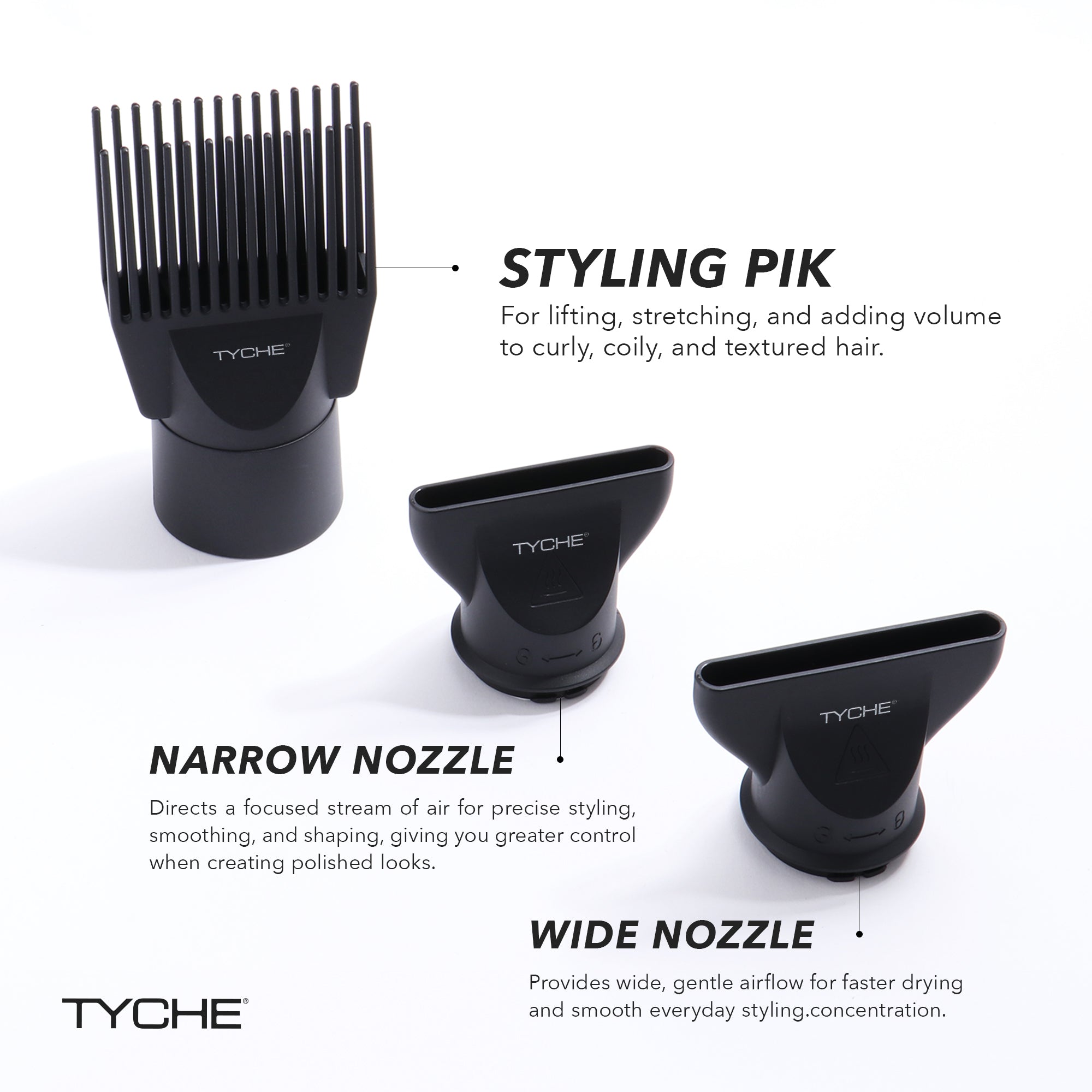 Tyche BLDC Turbo Hair Dryer – NICKA K NEW YORK