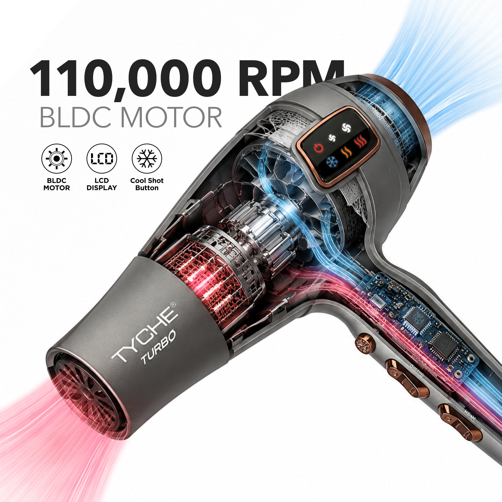 ボニックプロ Tyche BLDC Turbo Hair Dryer – NICKA K NEW YORK