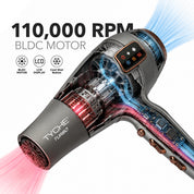 Tyche BLDC Turno Hair Dryer - Purple