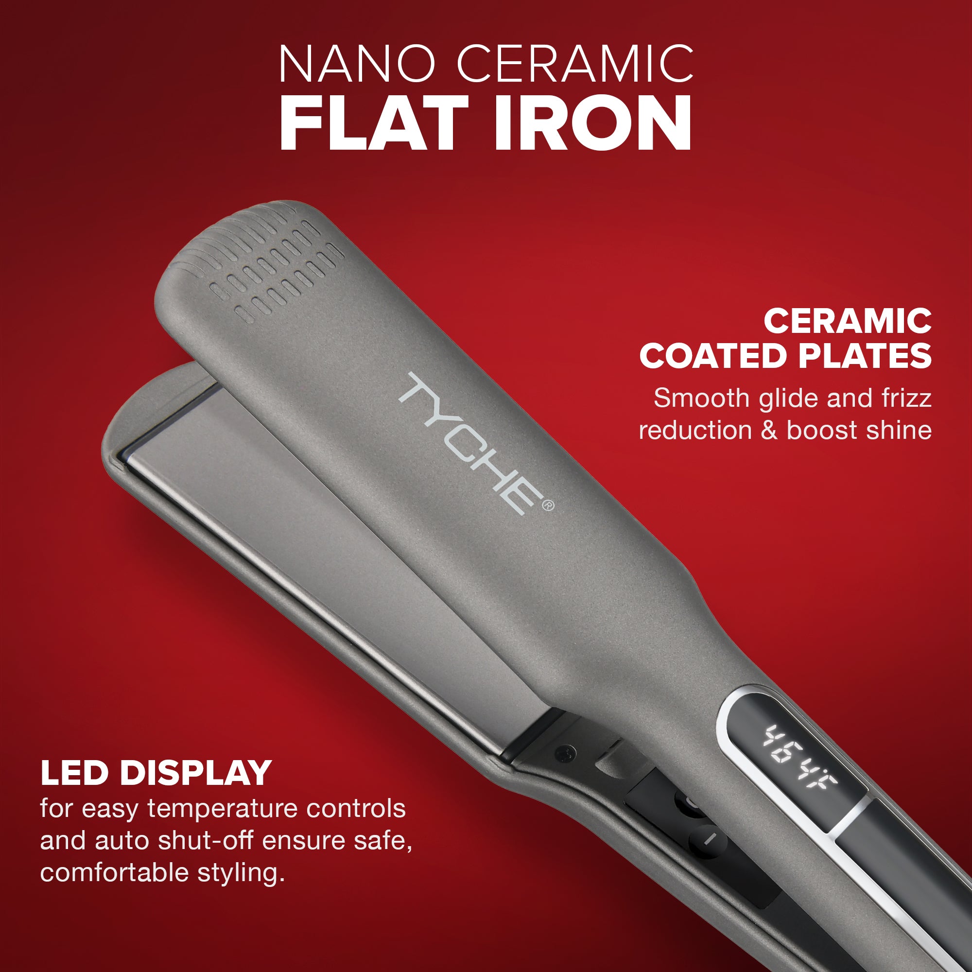 Tyche Nano Ceramic Flat Iron