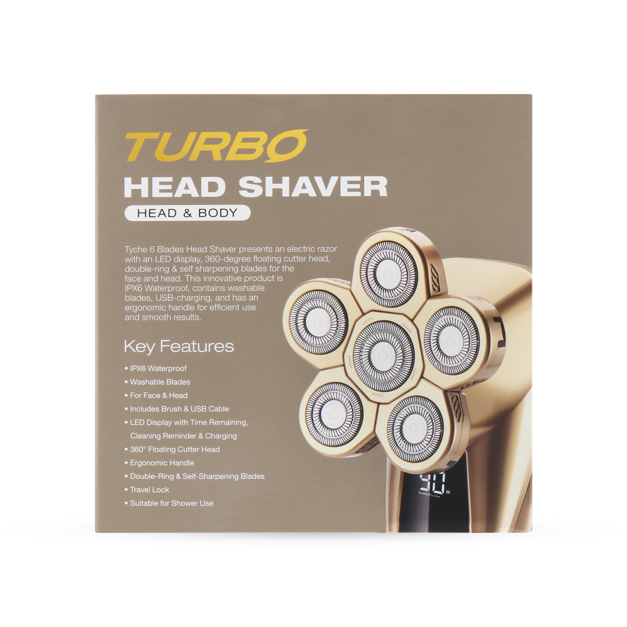 6 Blades Head Shaver