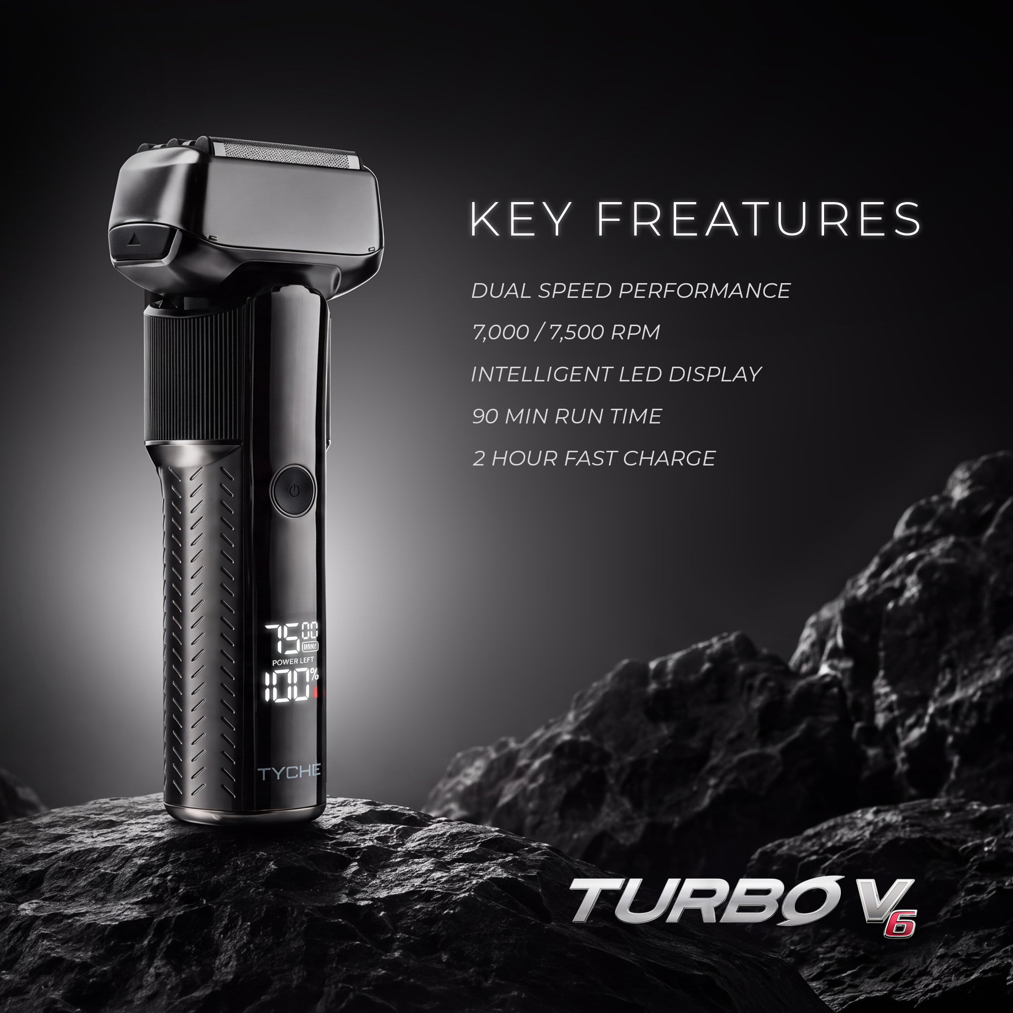 TYCHE Turbo V6 Shaver
