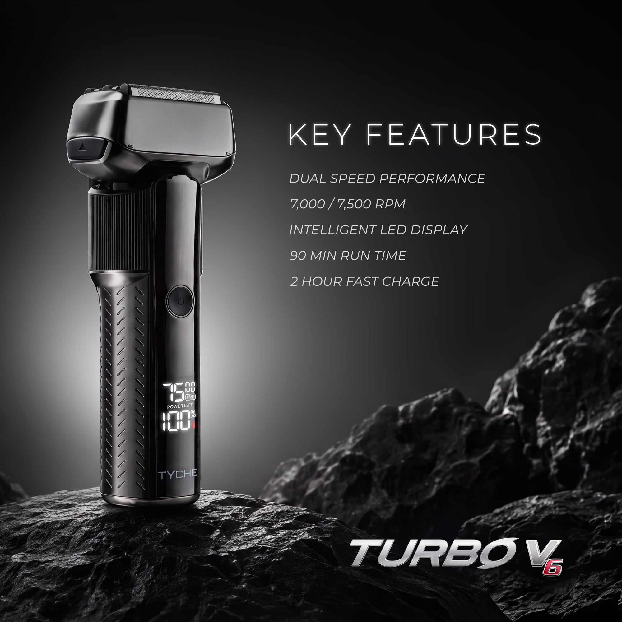 TYCHE Turbo V6 Shaver