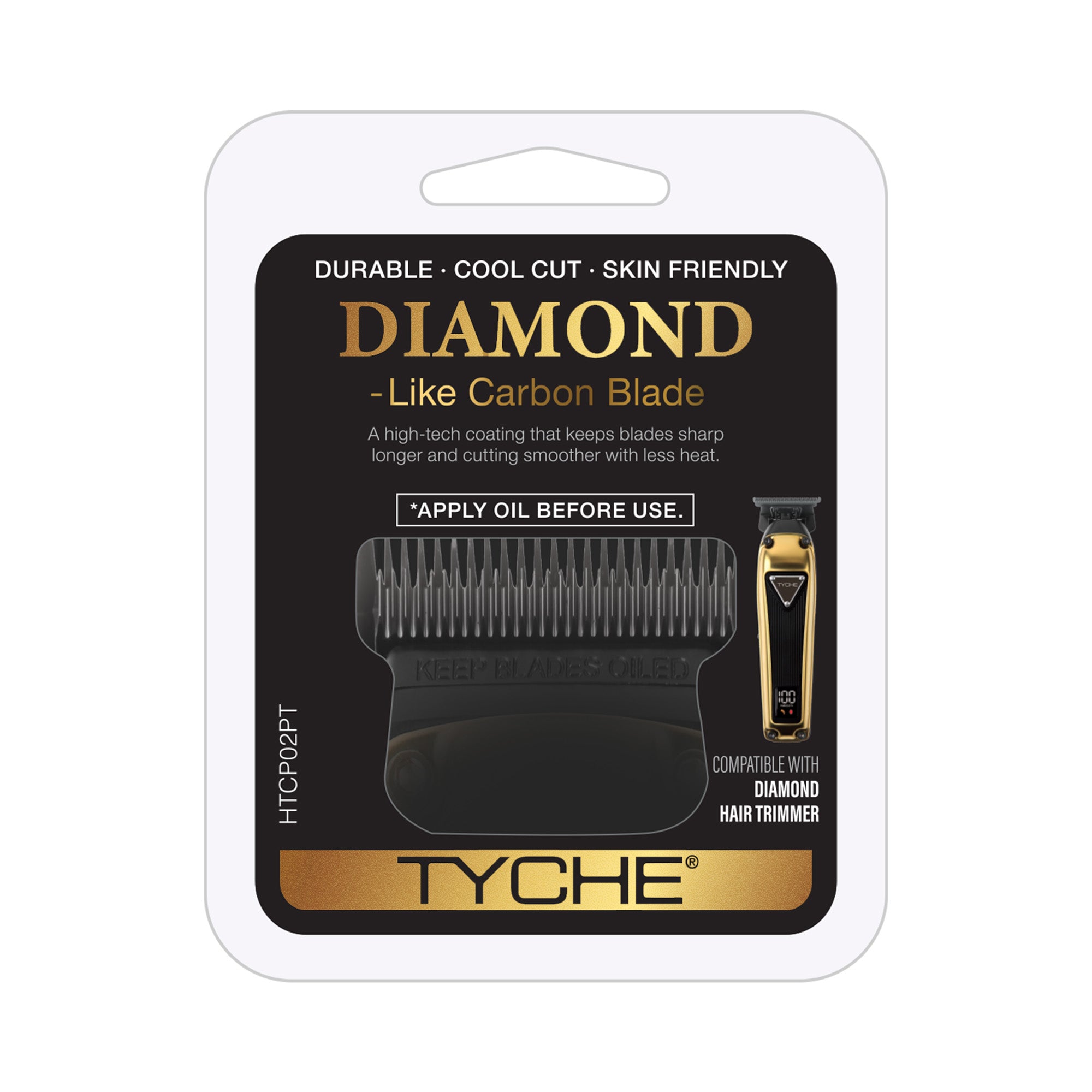 Tyche Turbo Pro Diamond-Like Carbon Blade – NICKA K NEW YORK