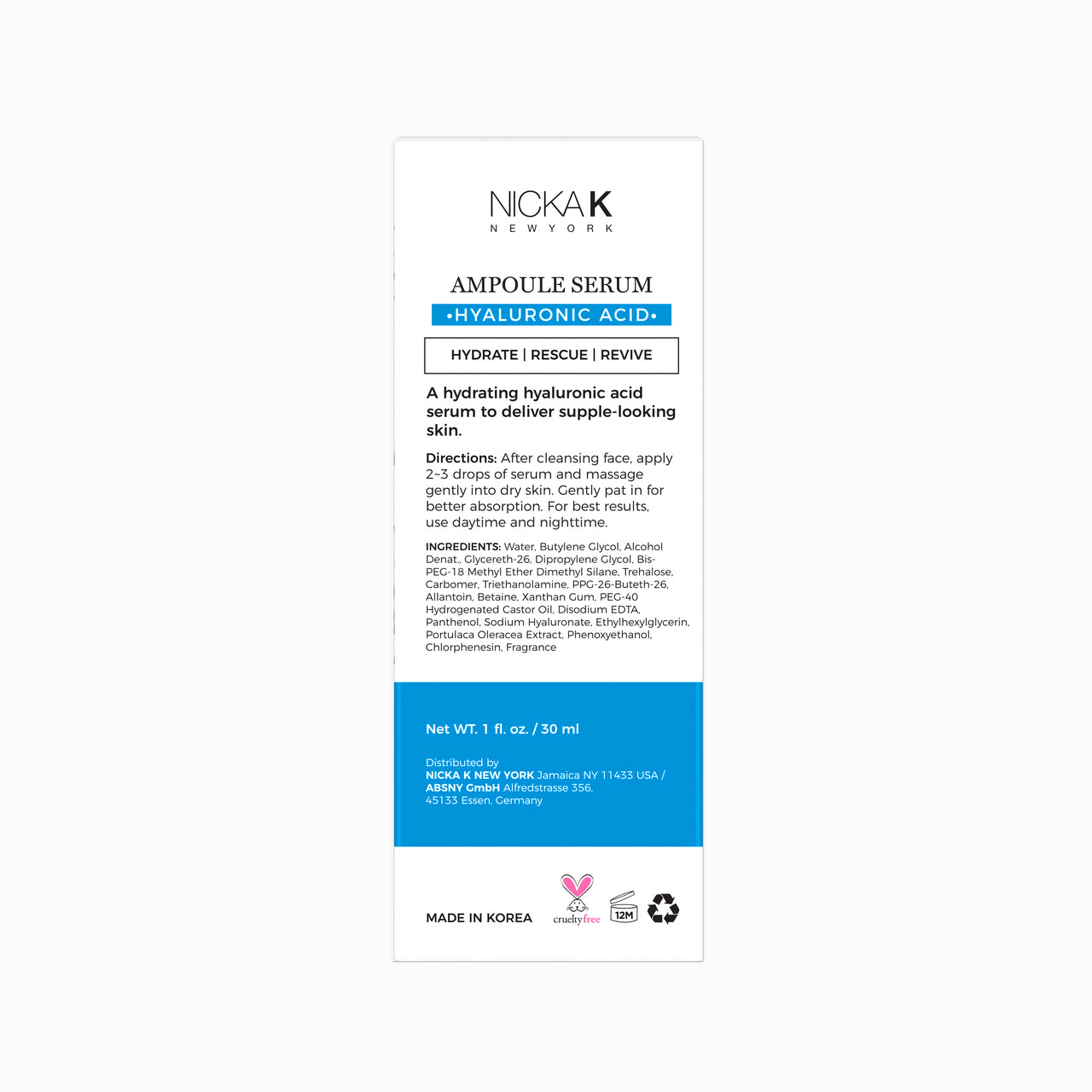 Serum - Hyaluronic Acid