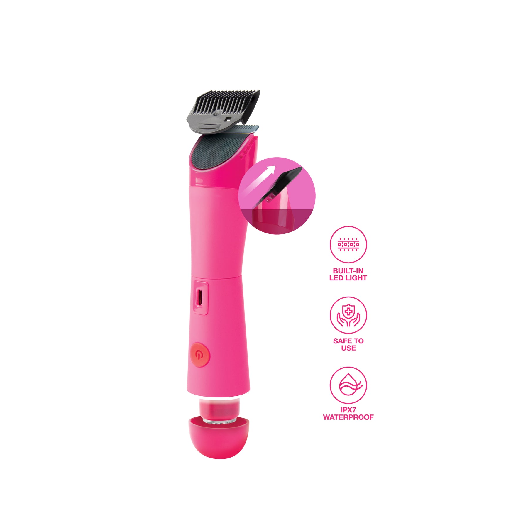 MAGIC TRIM 2-IN-1 VERSATILE BODY TRIMMER & SHAVER – NICKA K NEW YORK