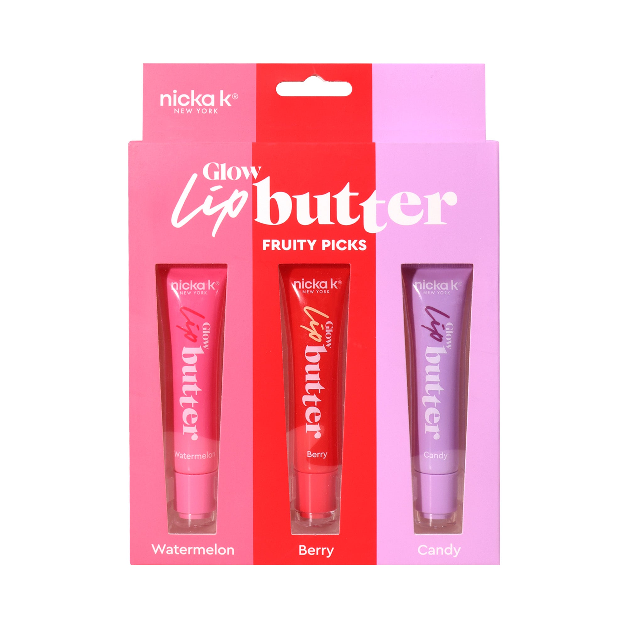 Glow Lip Butter Set : Fruity Picks | Gift Ideas – NICKA K NEW YORK
