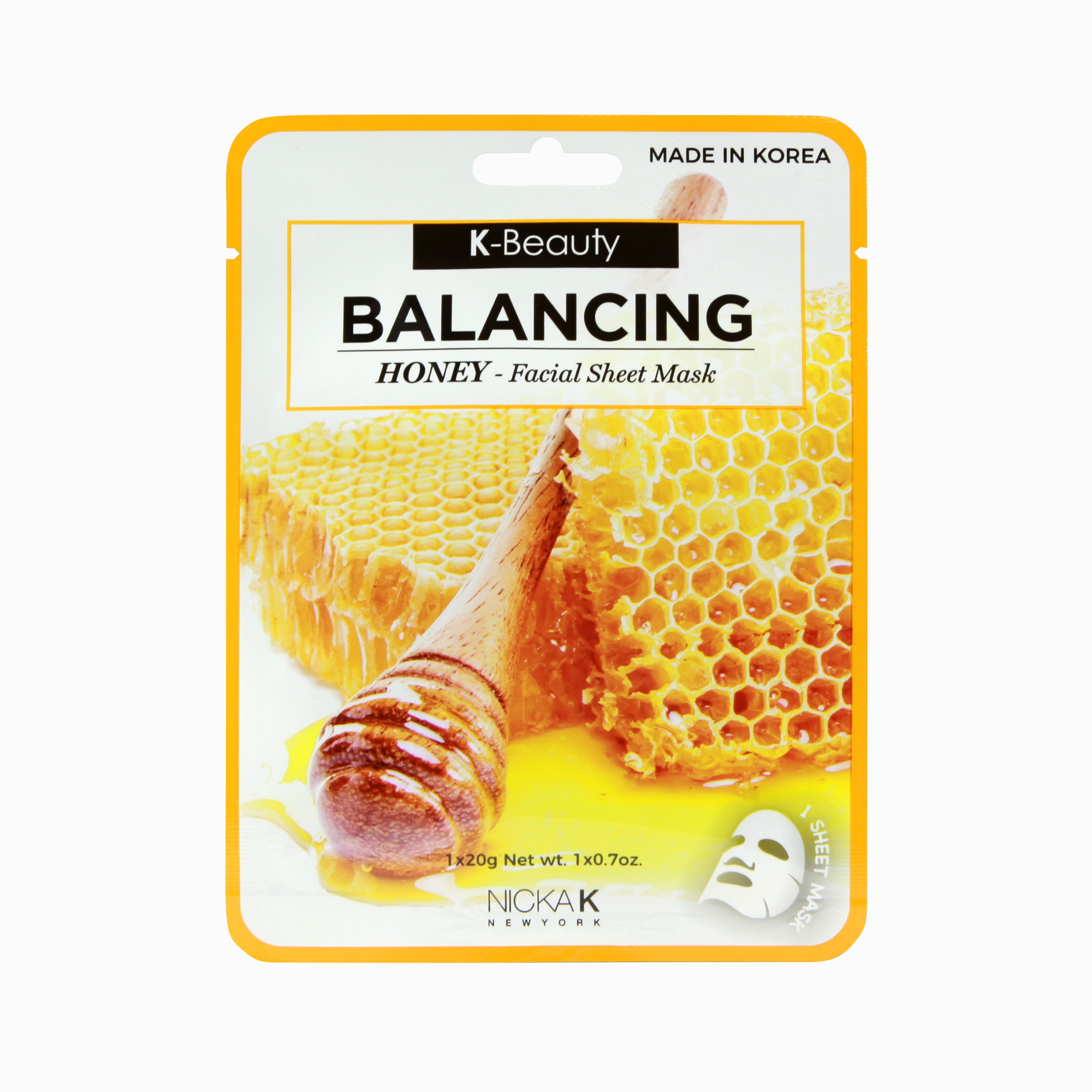Facial Sheet Mask - Honey