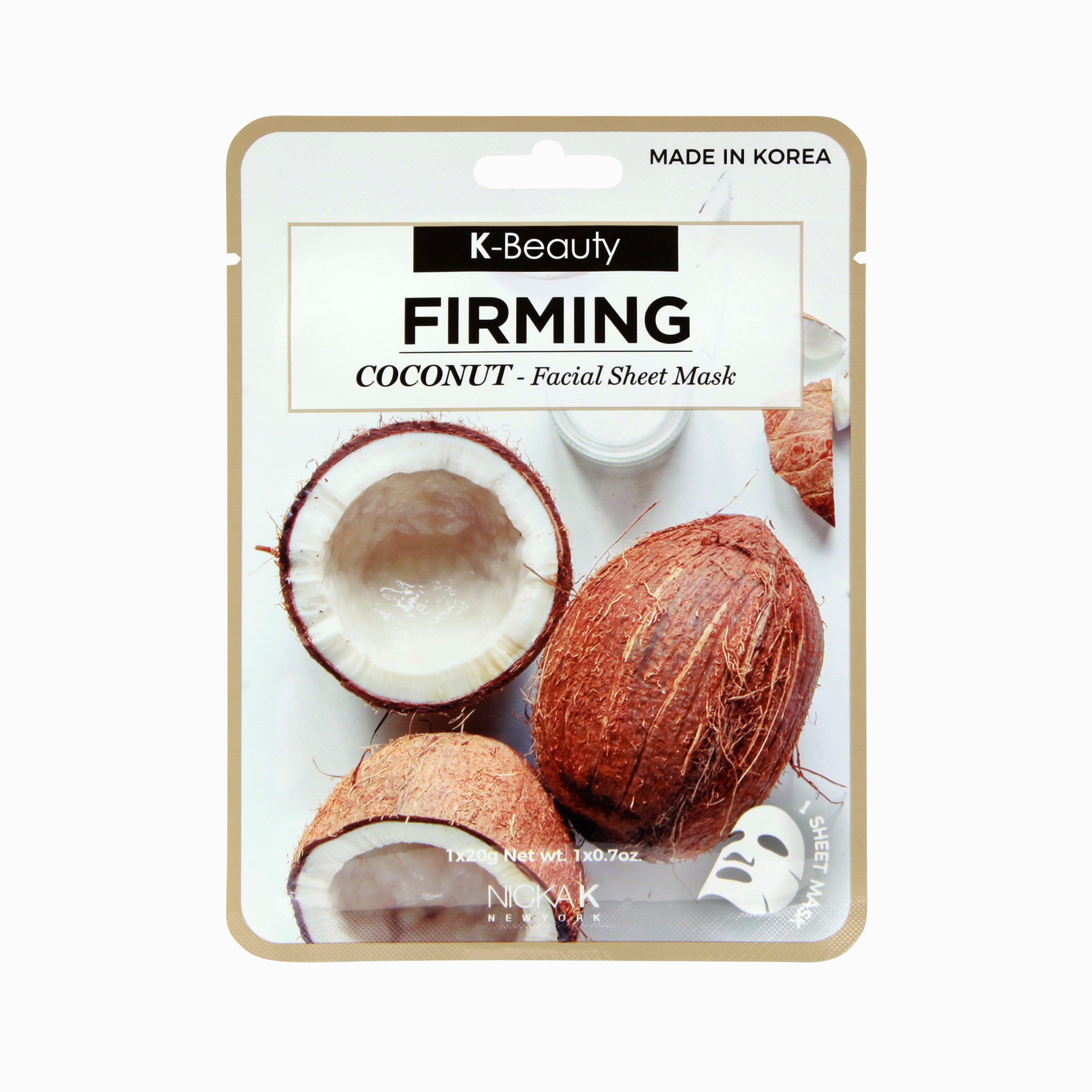 Facial Sheet Mask - Coconut