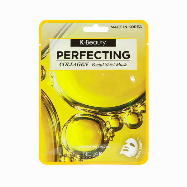 Facial Sheet Mask - Collagen | Nicka K New York – NICKA K NEW YORK