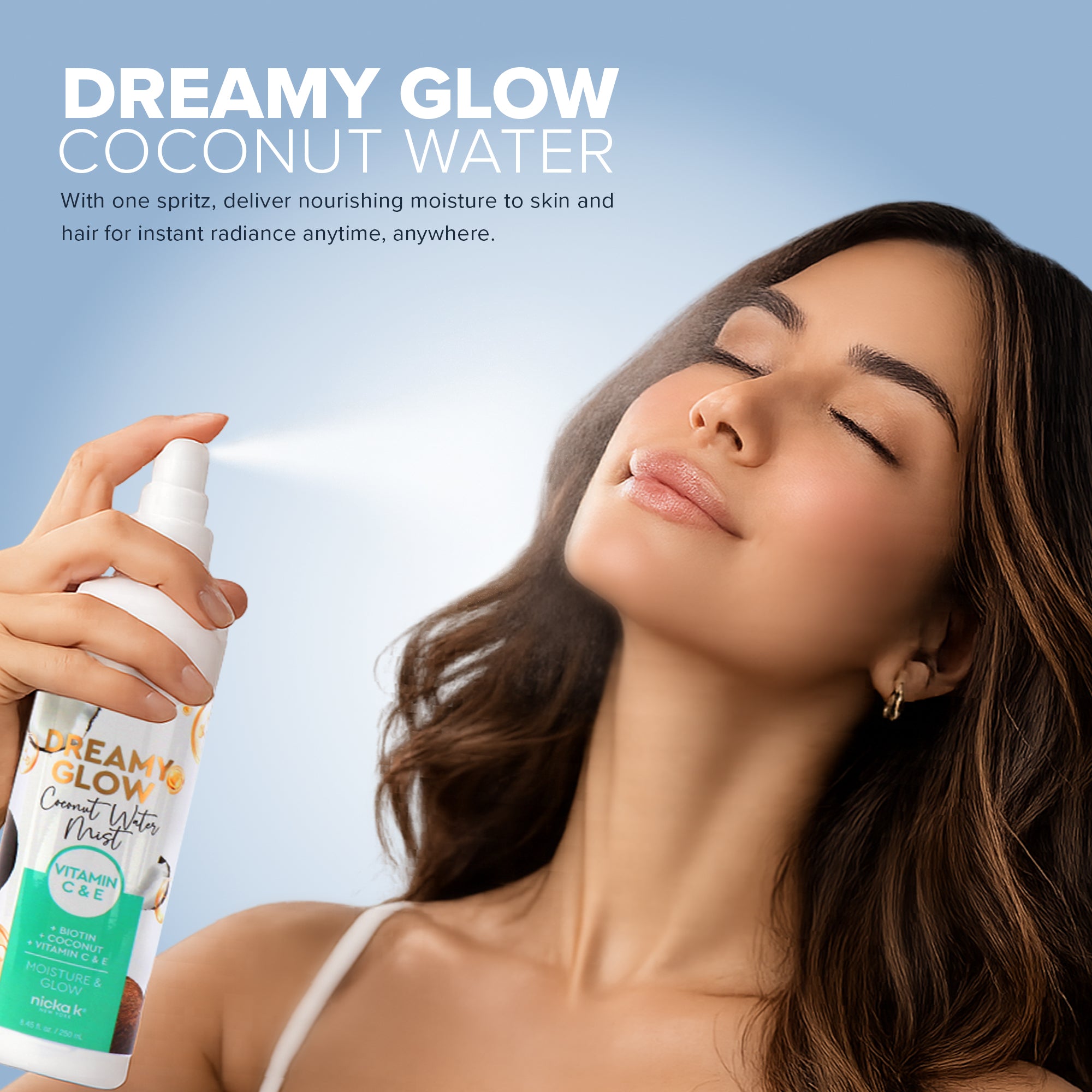 Tyche Dreamy Glow Hydrating Mist – Batana & Coconut Water