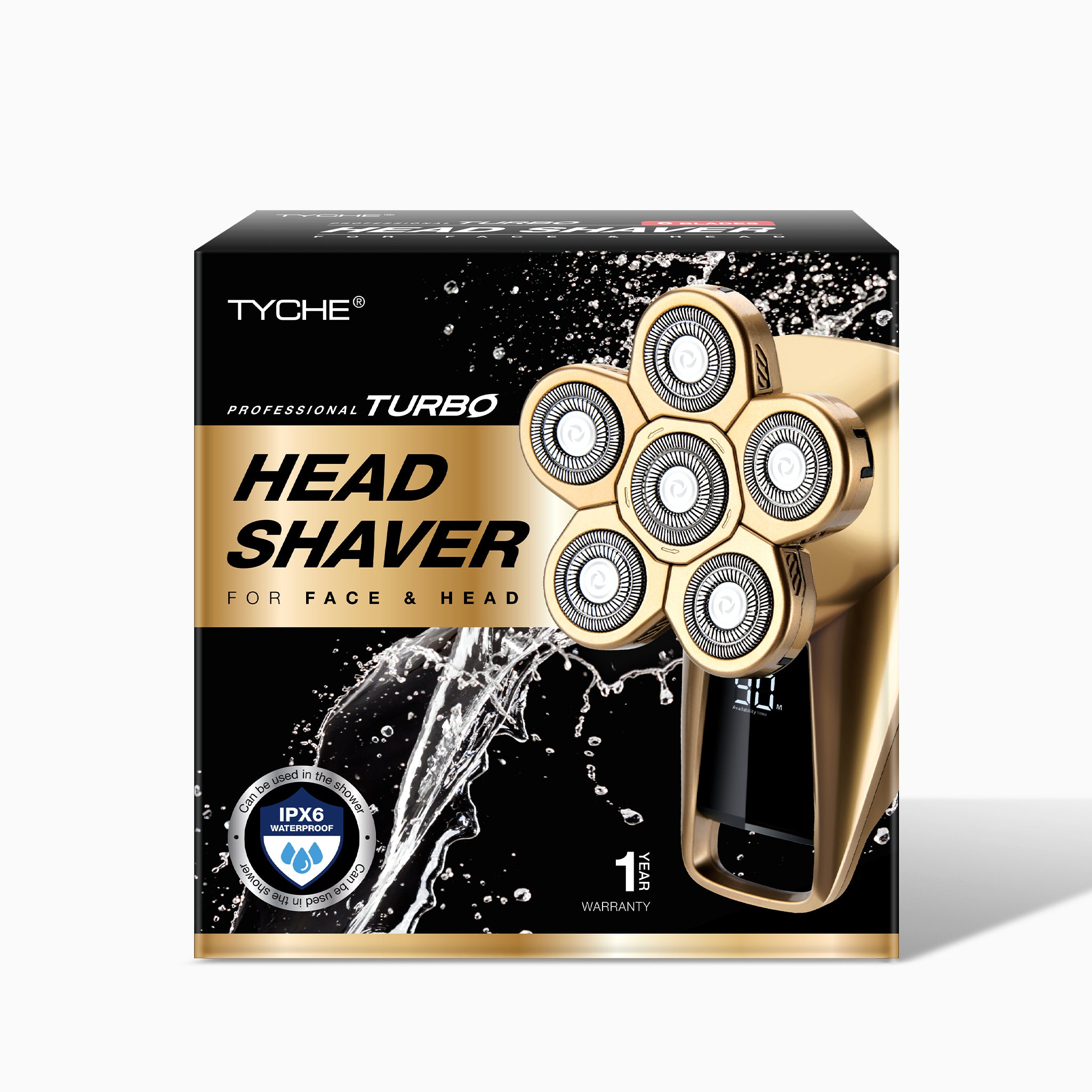 6 Blades Head Shaver