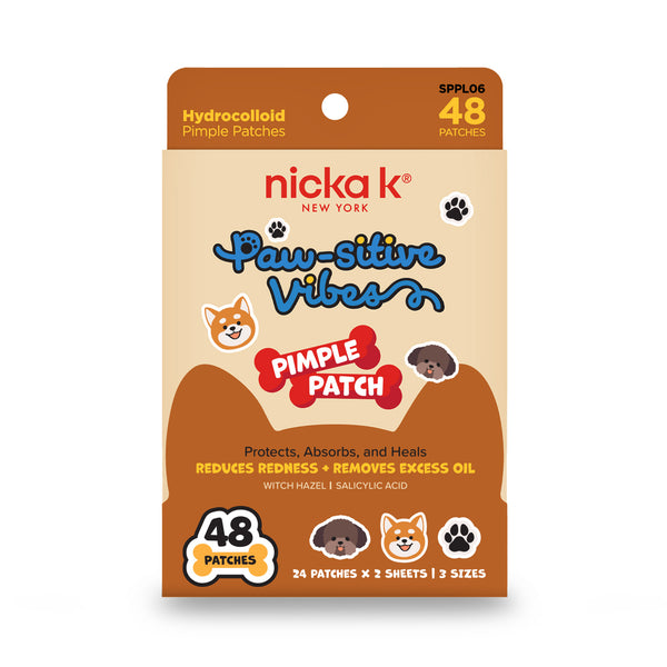 Hydrocolloid Pimple Patches – Paw Sitive Vibes, front view