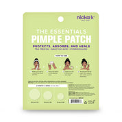 Hydrocolloid Pimple Patches – The Essentials Invisible Covering, back view