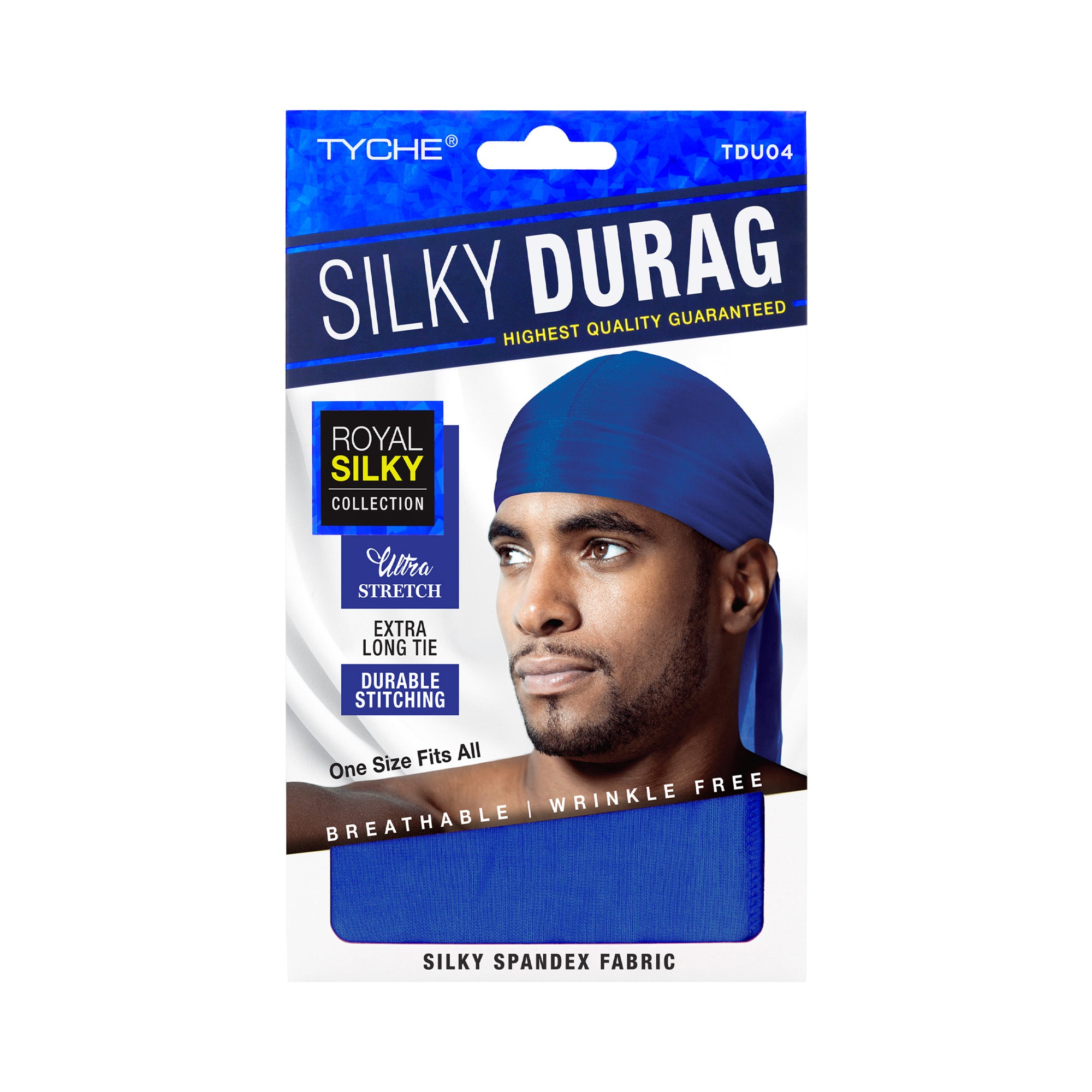 Silky Durag - BLACK - tdu01