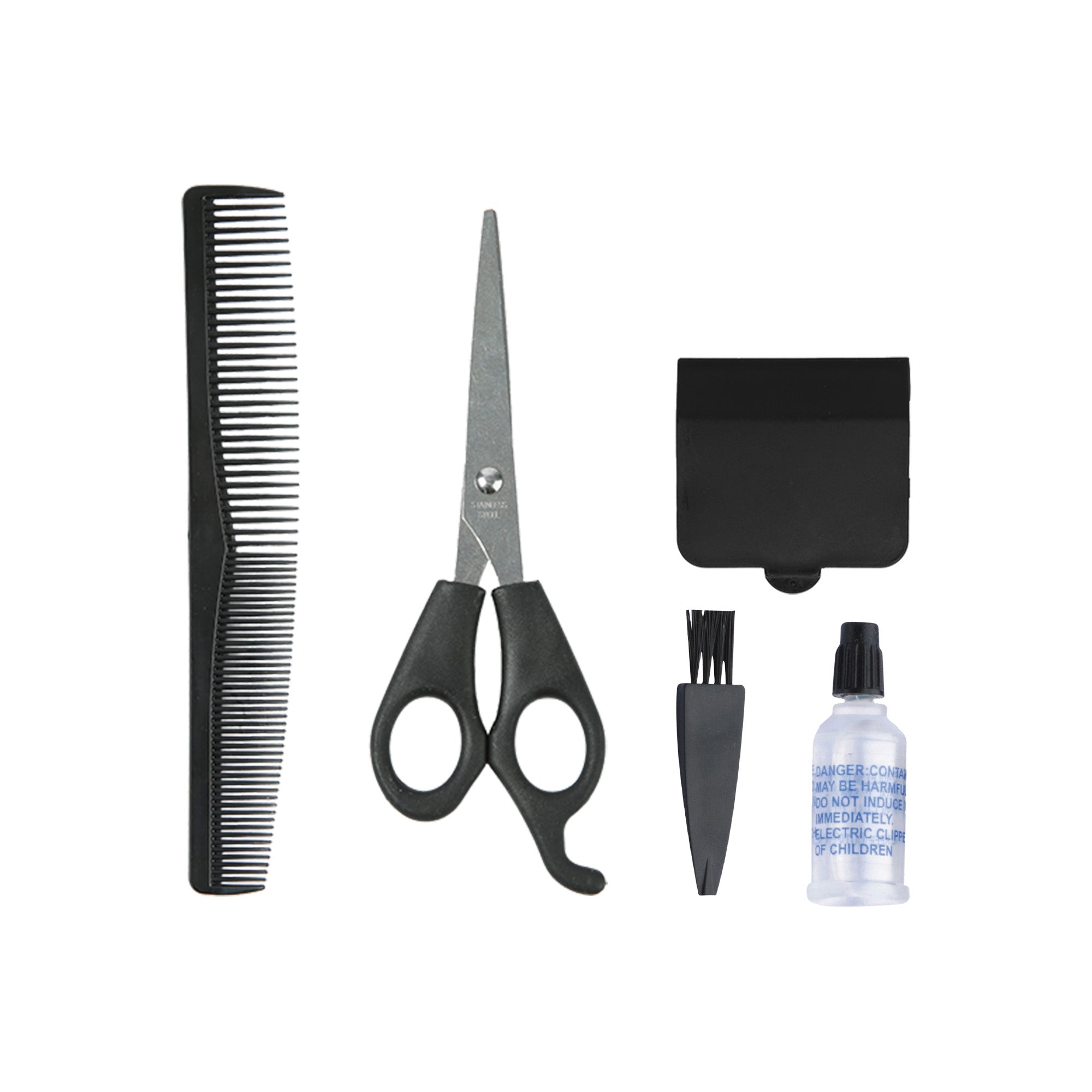 Tyche Turbo Hair Clipper, included accessories