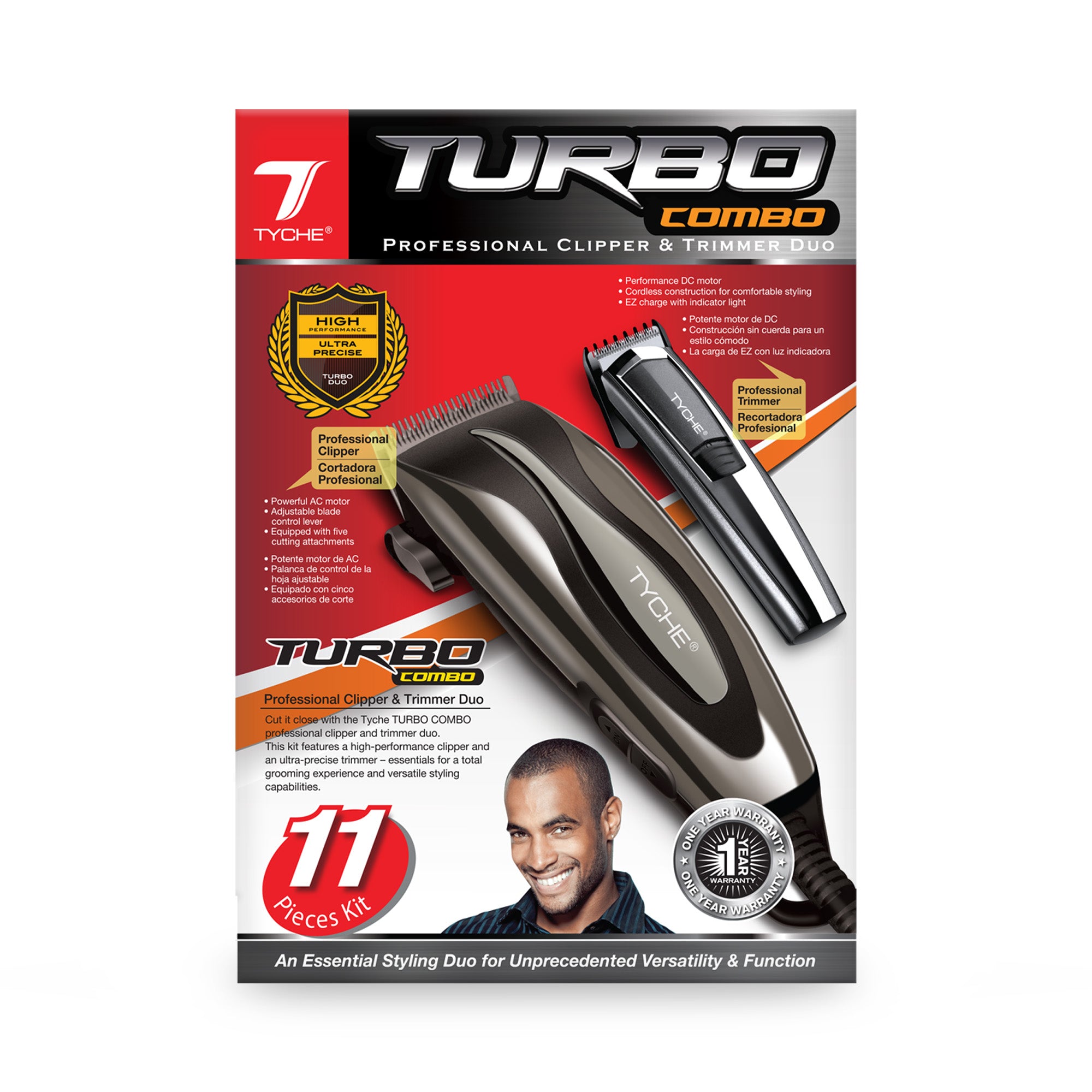 Tyche Turbo Combo Hair Clipper product image