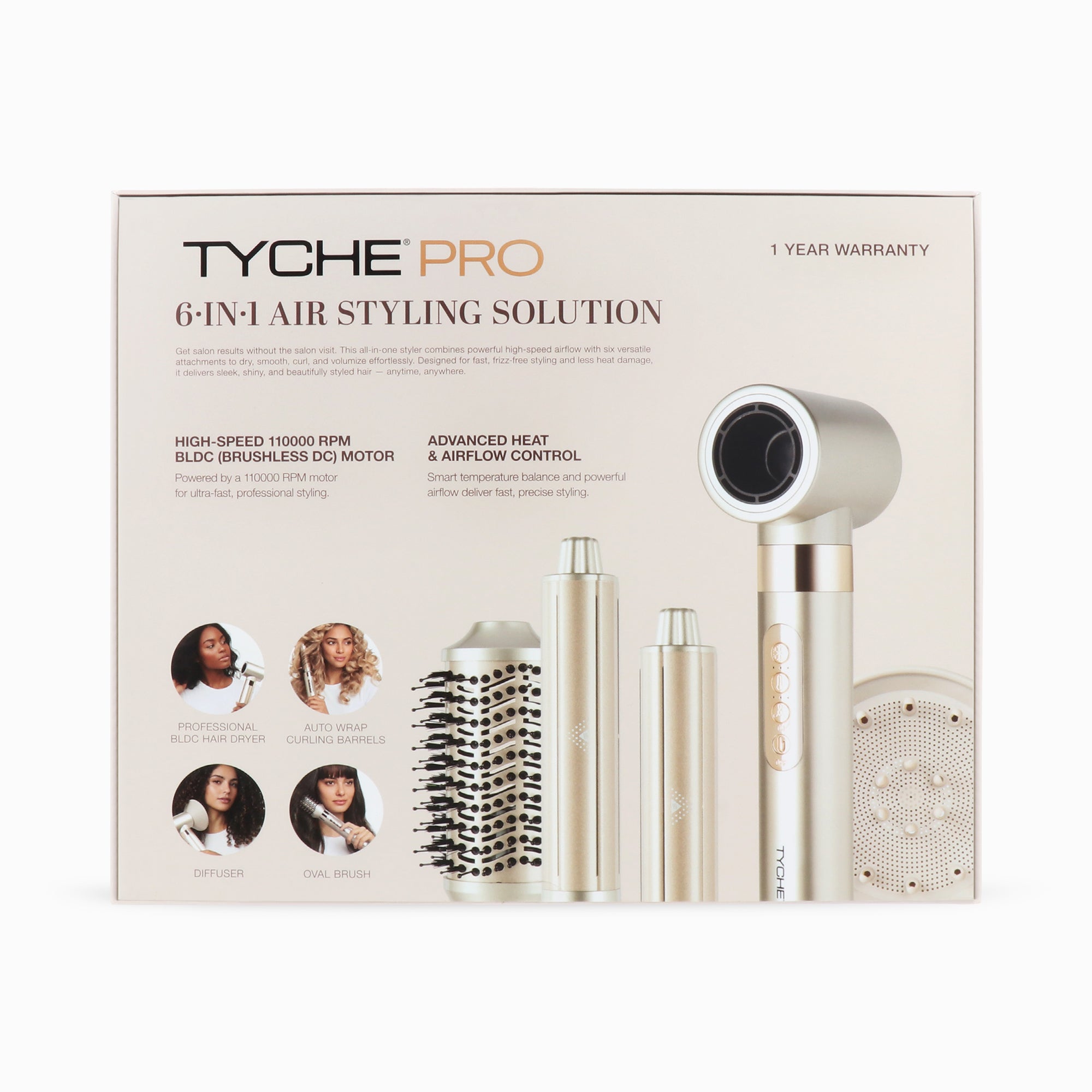 Tyche Pro 6-in-1 Styler