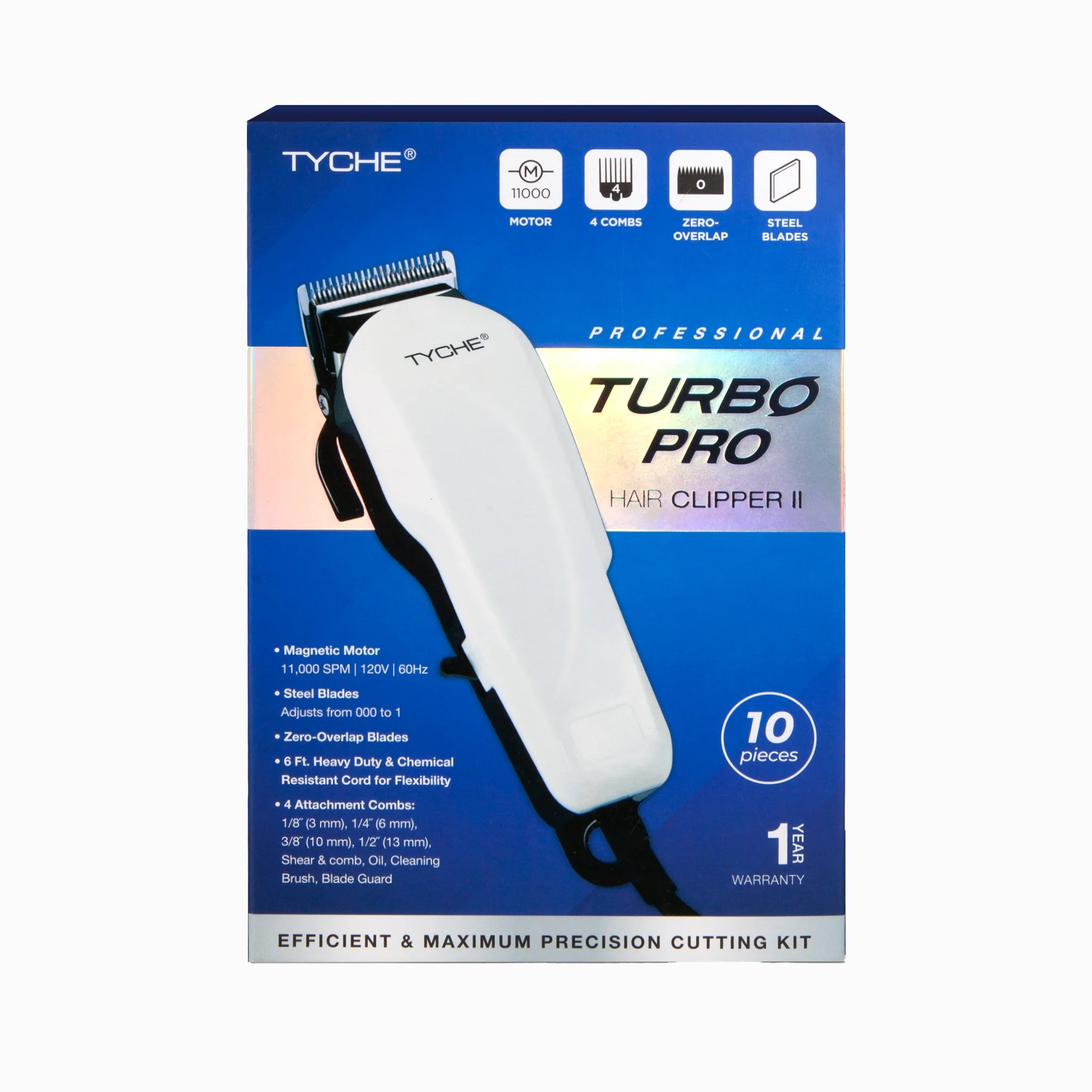 Tyche Turbo Pro Hair Clipper 2 – NICKA K NEW YORK