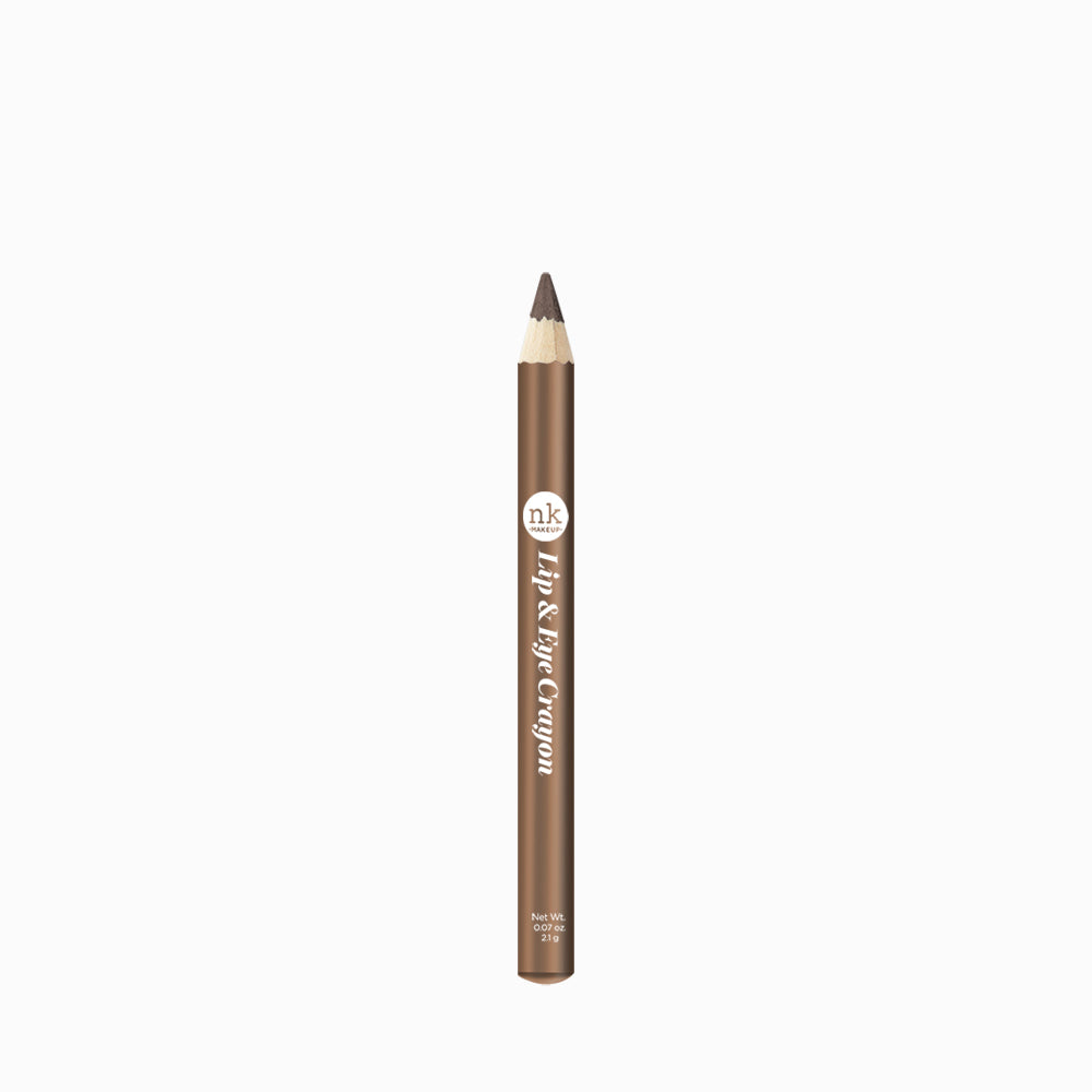 Lip & Eye Crayon | Lips by Nicka K - BROWN ESCR04