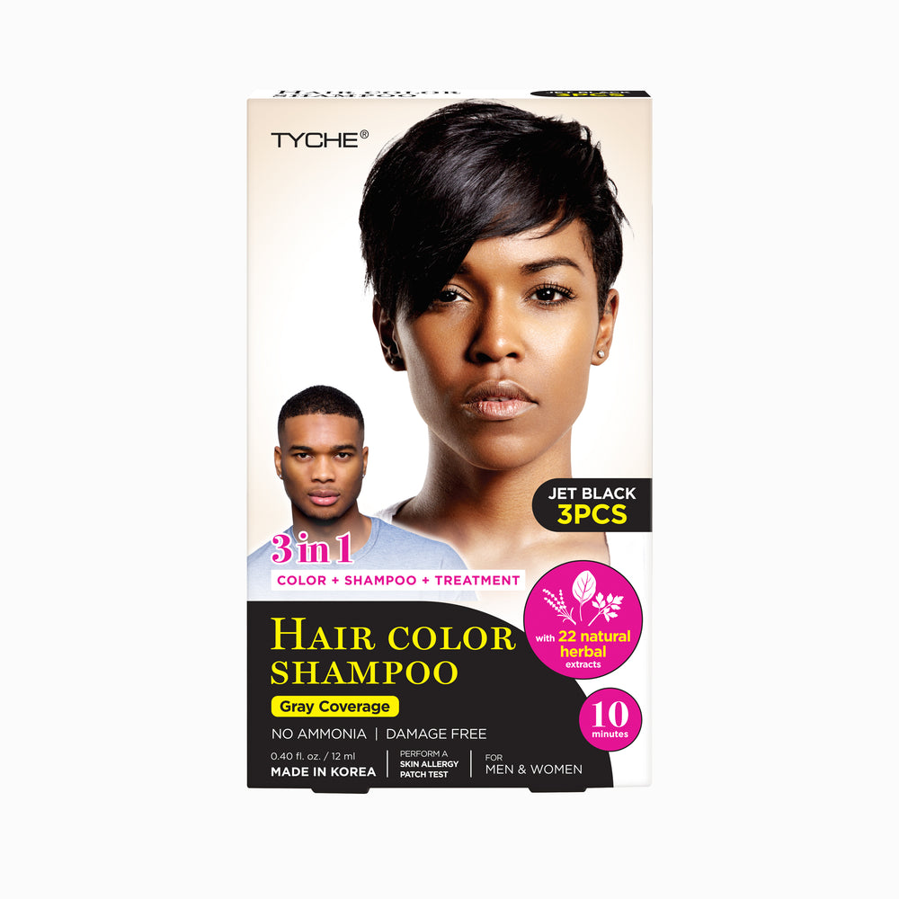 Magic Hair Color Shampoo | Hair by Nicka K - JET BLACK HLSM01