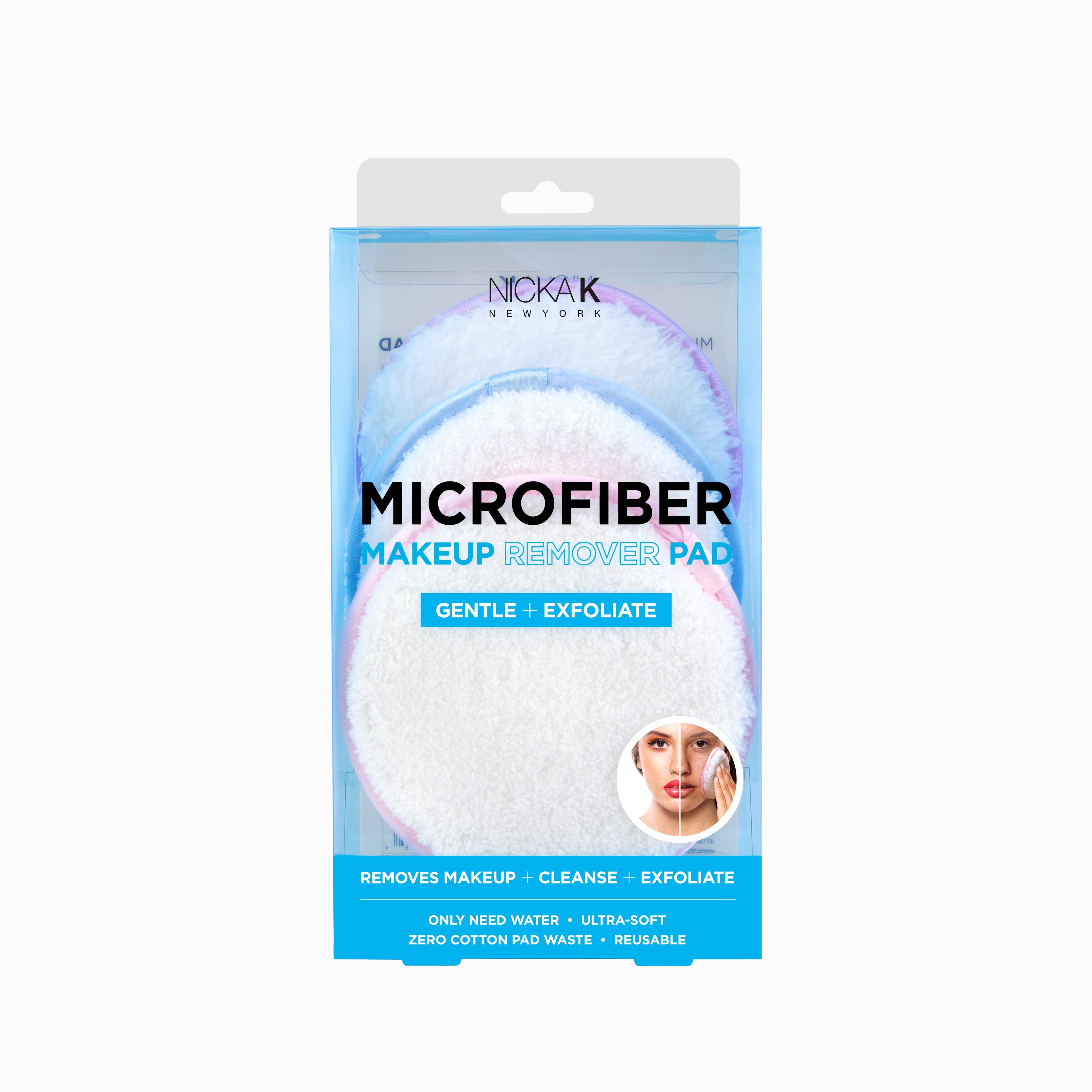 Microfiber Makeup Remover Pad